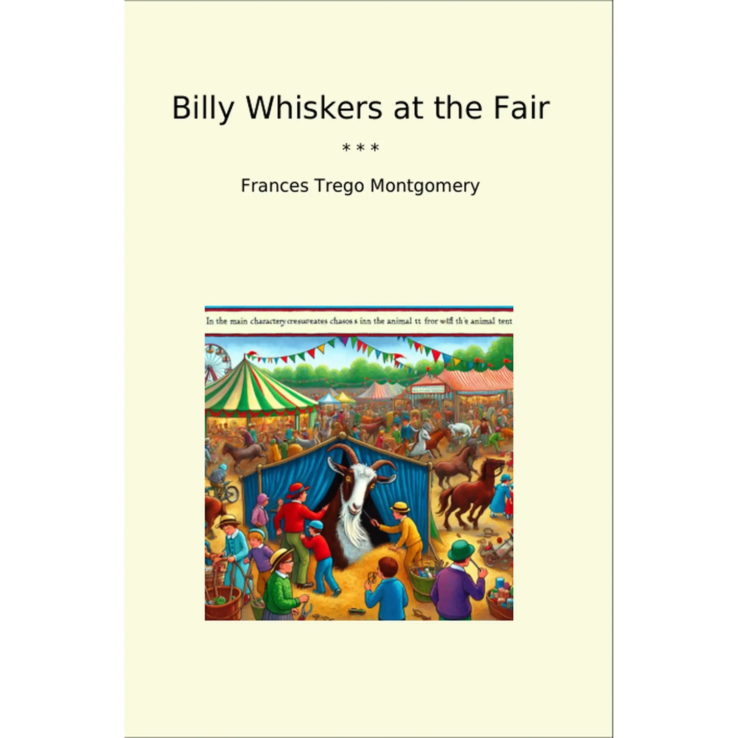 Book cover Billy Whiskers at the Fair