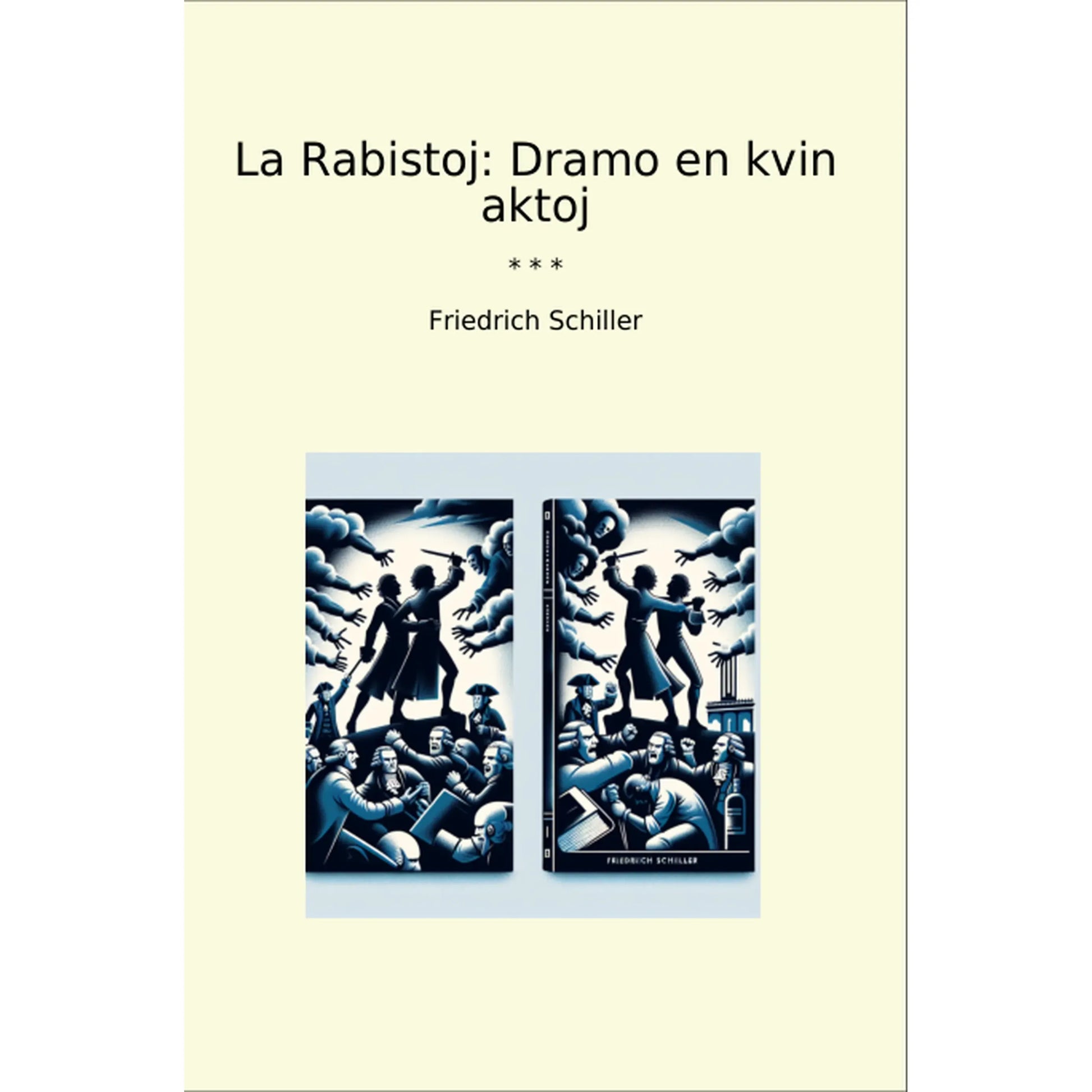 Book cover La Rabistoj: Dramo en kvin aktoj