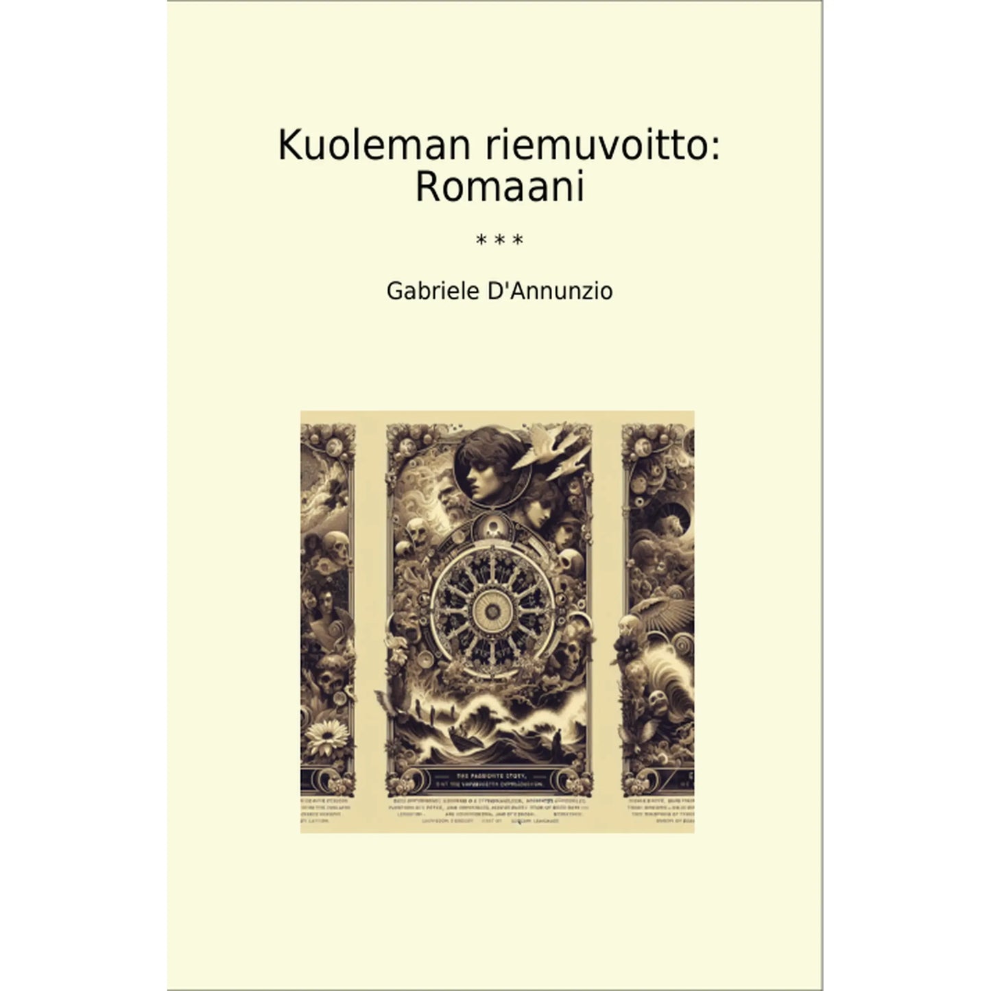 Book cover Kuoleman riemuvoitto: Romaani