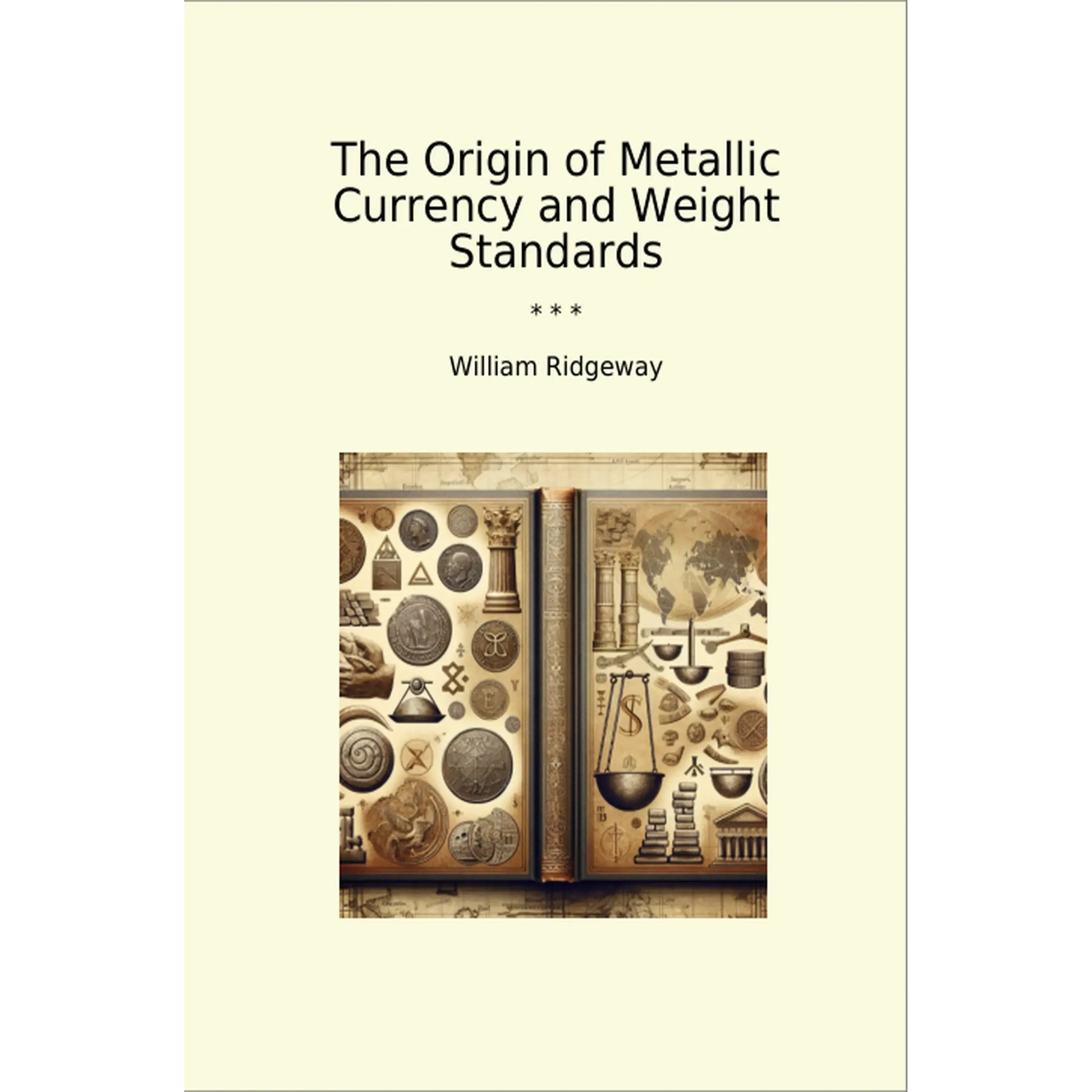 Book cover The Origin of Metallic Currency and Weight Standards