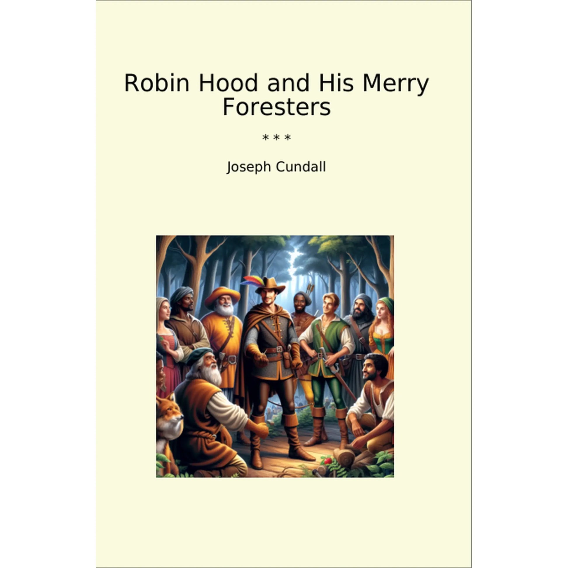 Book cover Robin Hood and His Merry Foresters