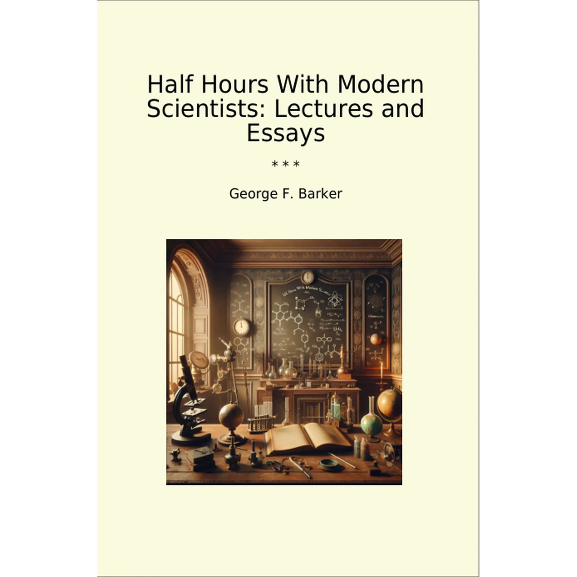 Book cover Half Hours With Modern Scientists: Lectures and Essays