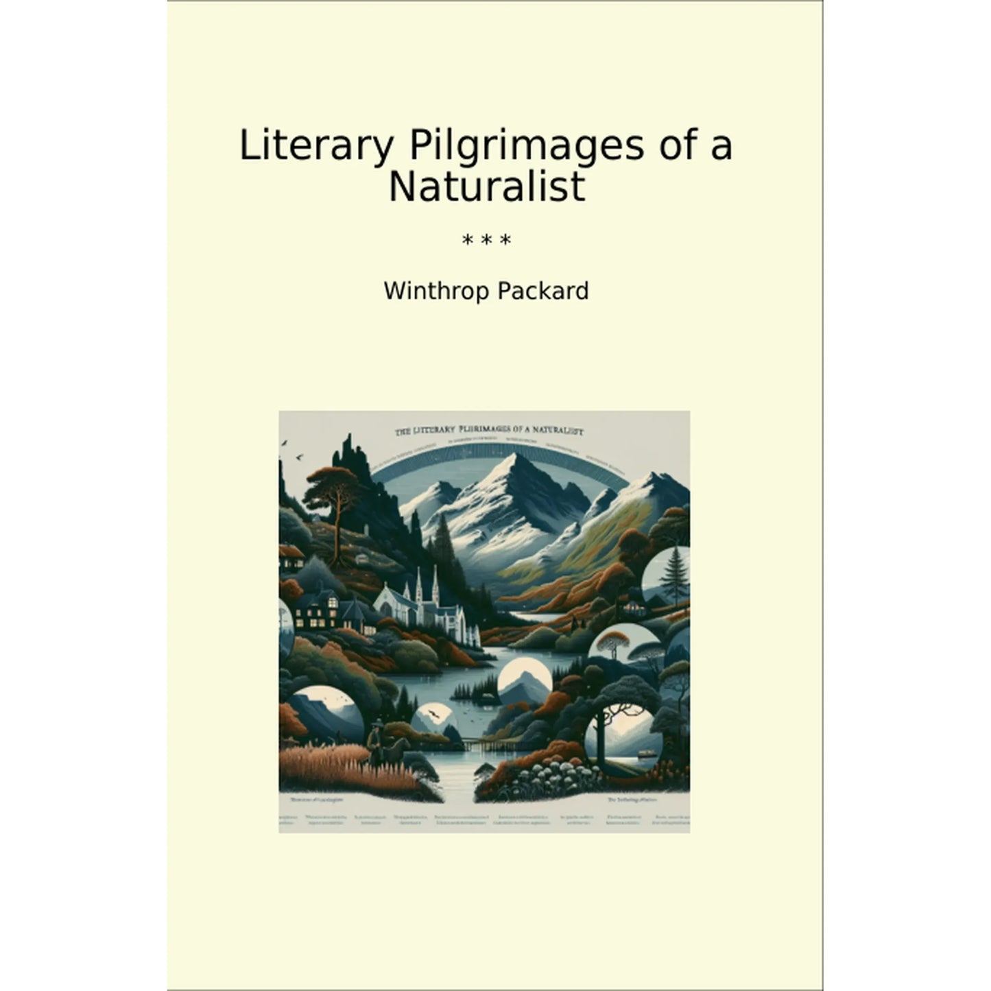 Book cover Literary Pilgrimages of a Naturalist