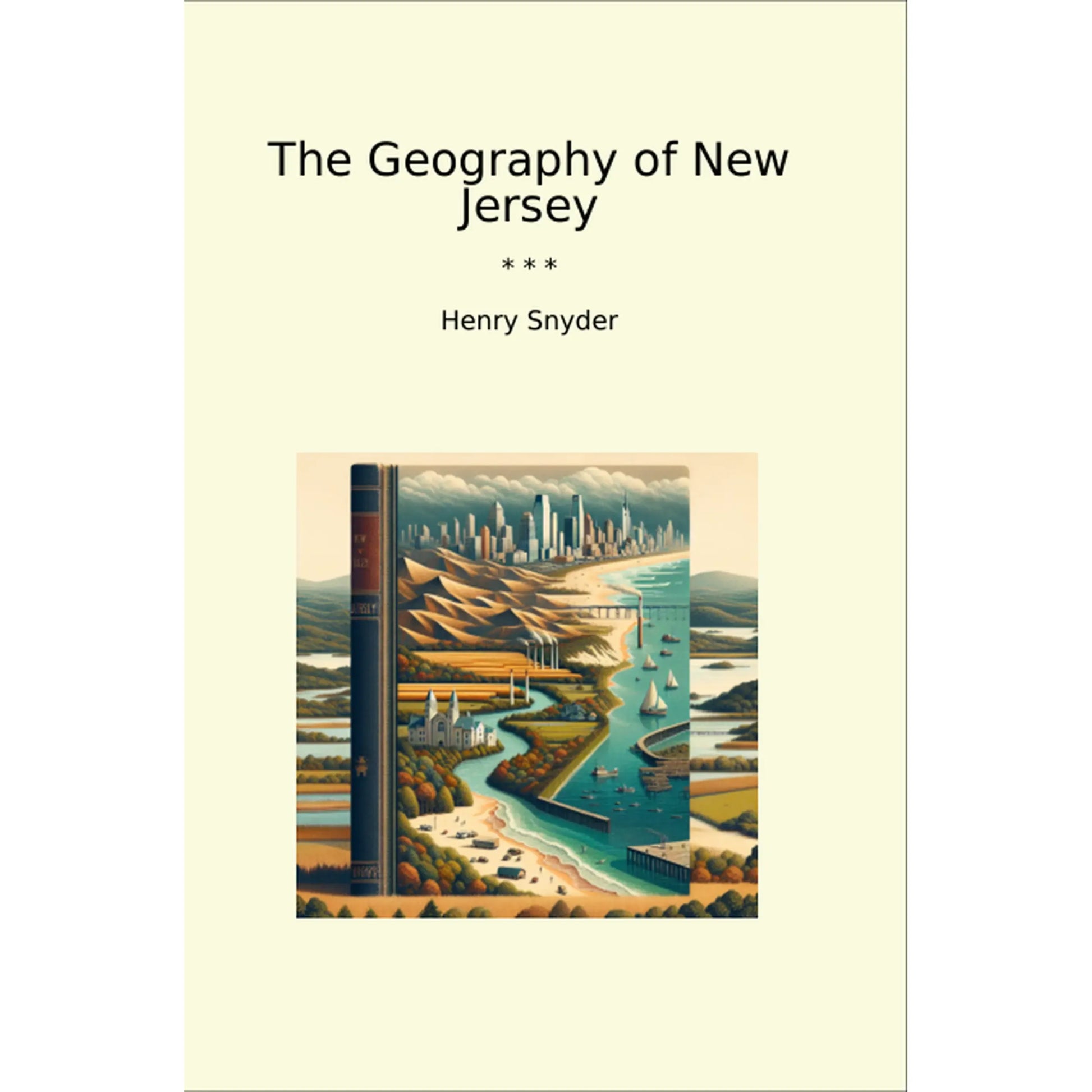 Book cover The Geography of New Jersey