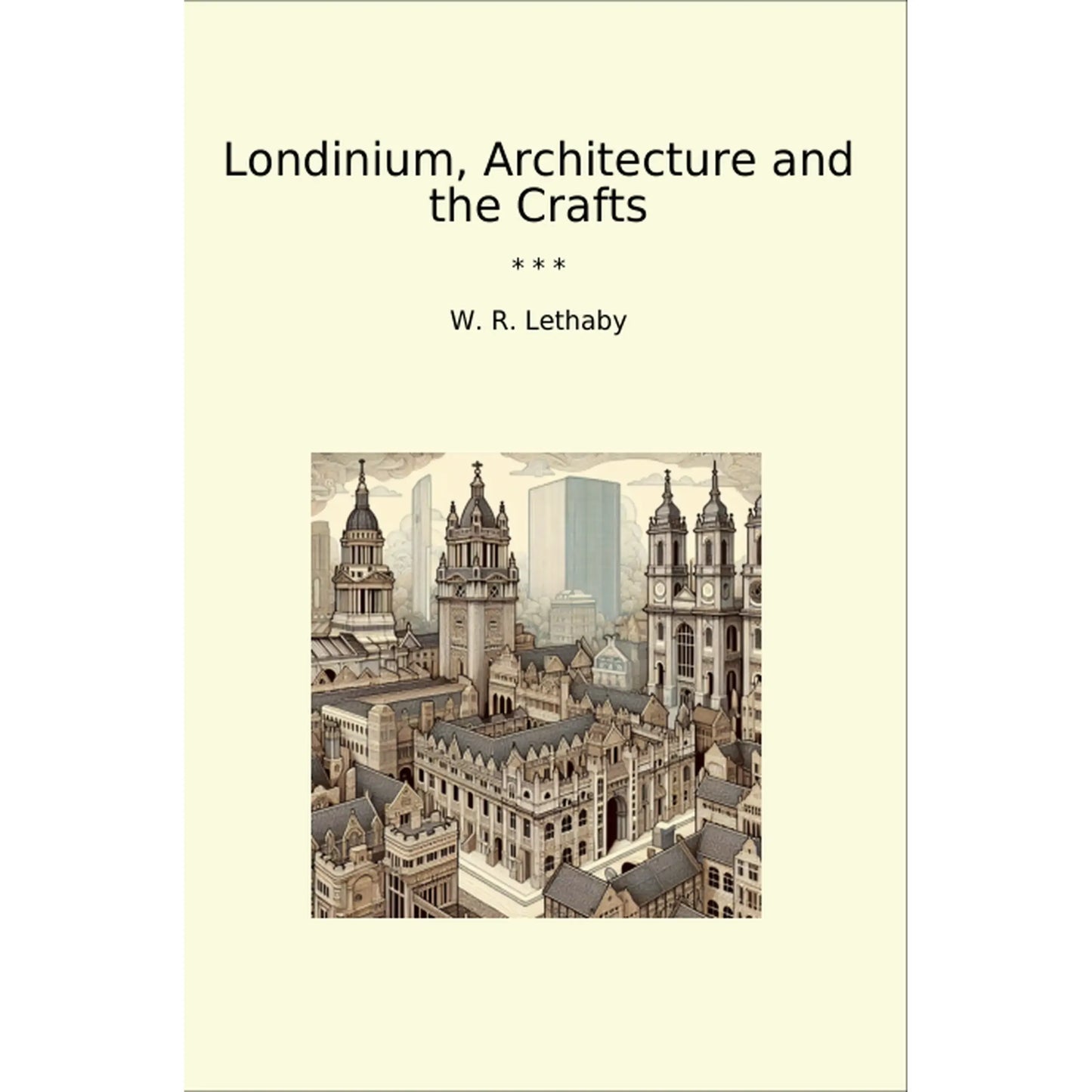 Book cover Londinium, Architecture and the Crafts