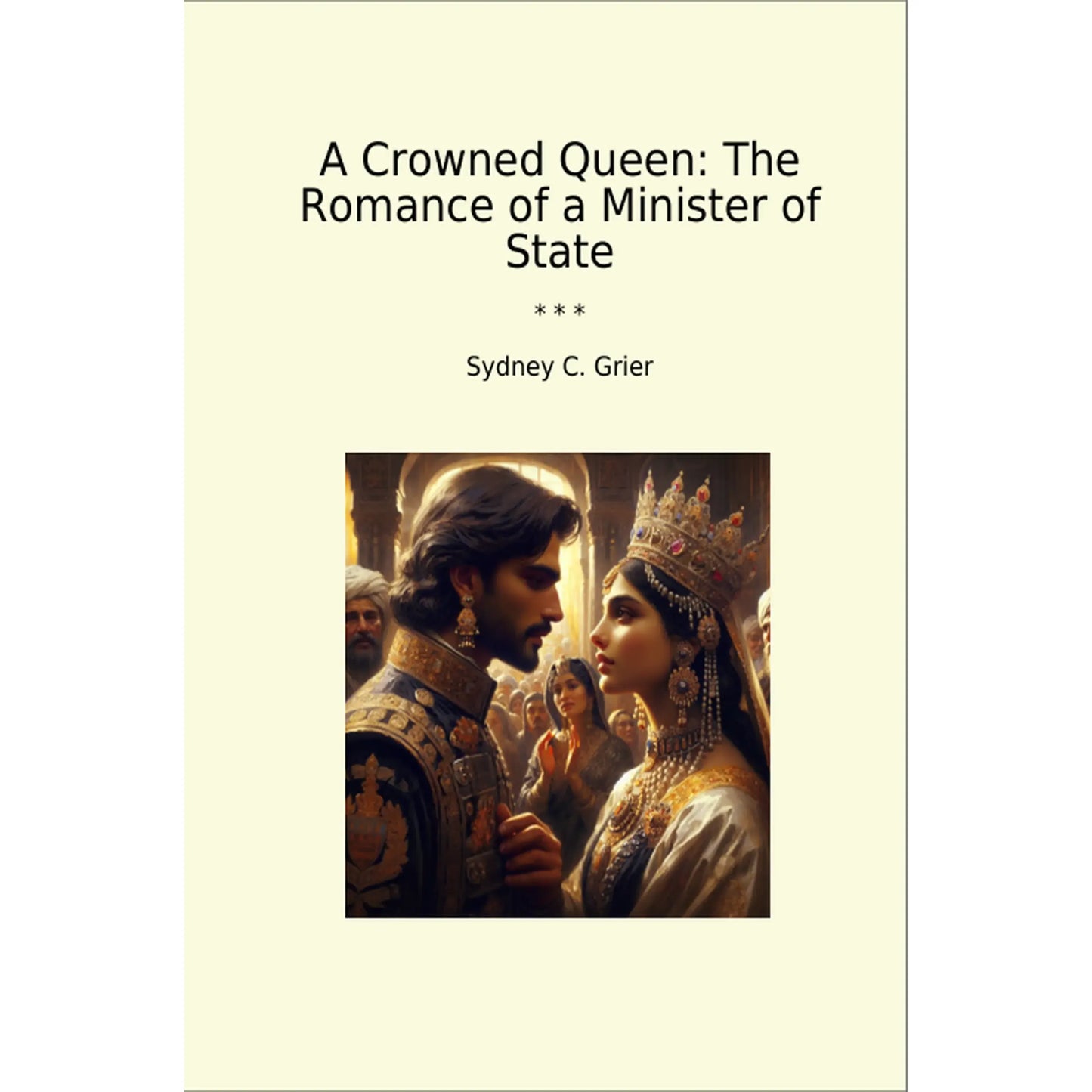 Book cover A Crowned Queen: The Romance of a Minister of State