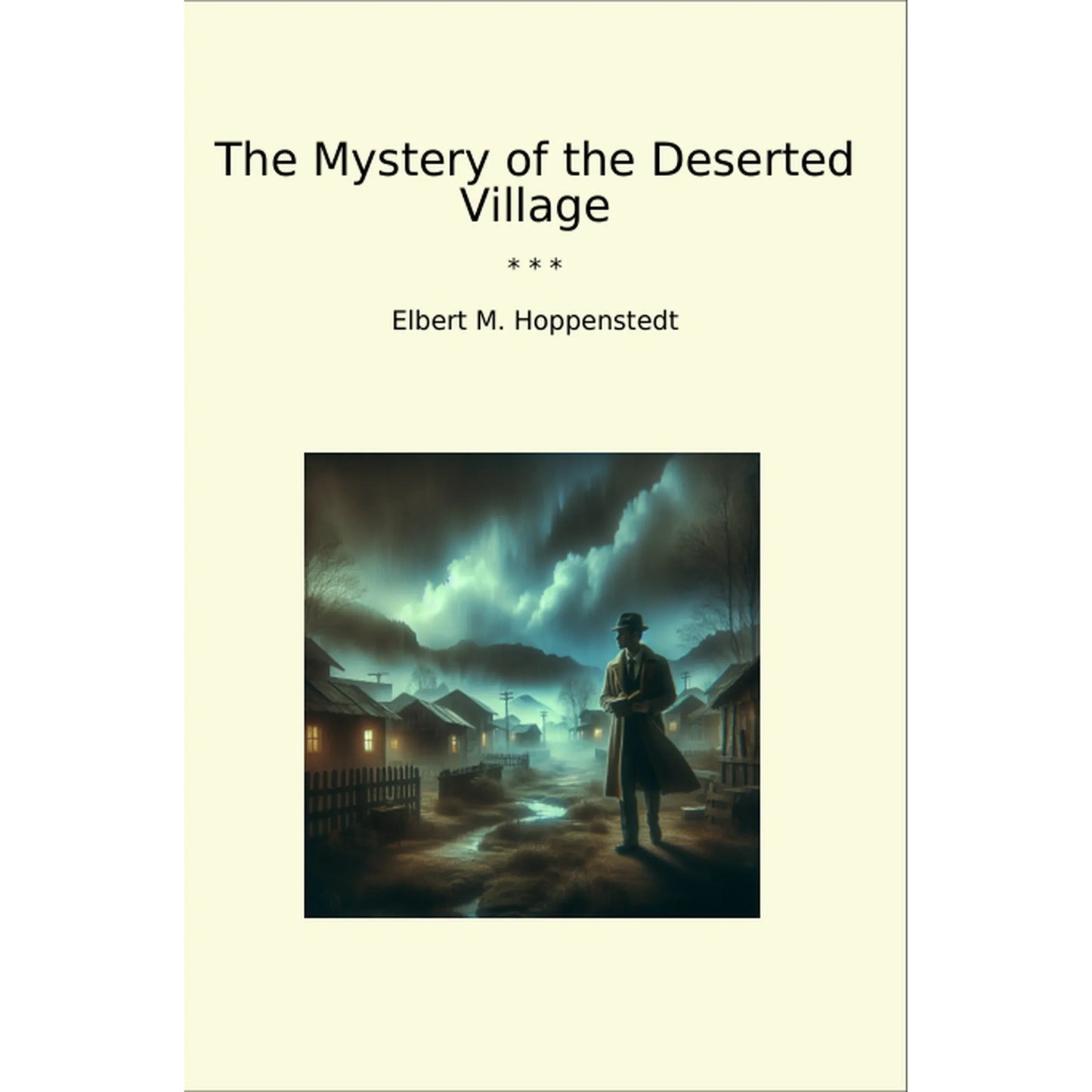 Book cover The Mystery of the Deserted Village