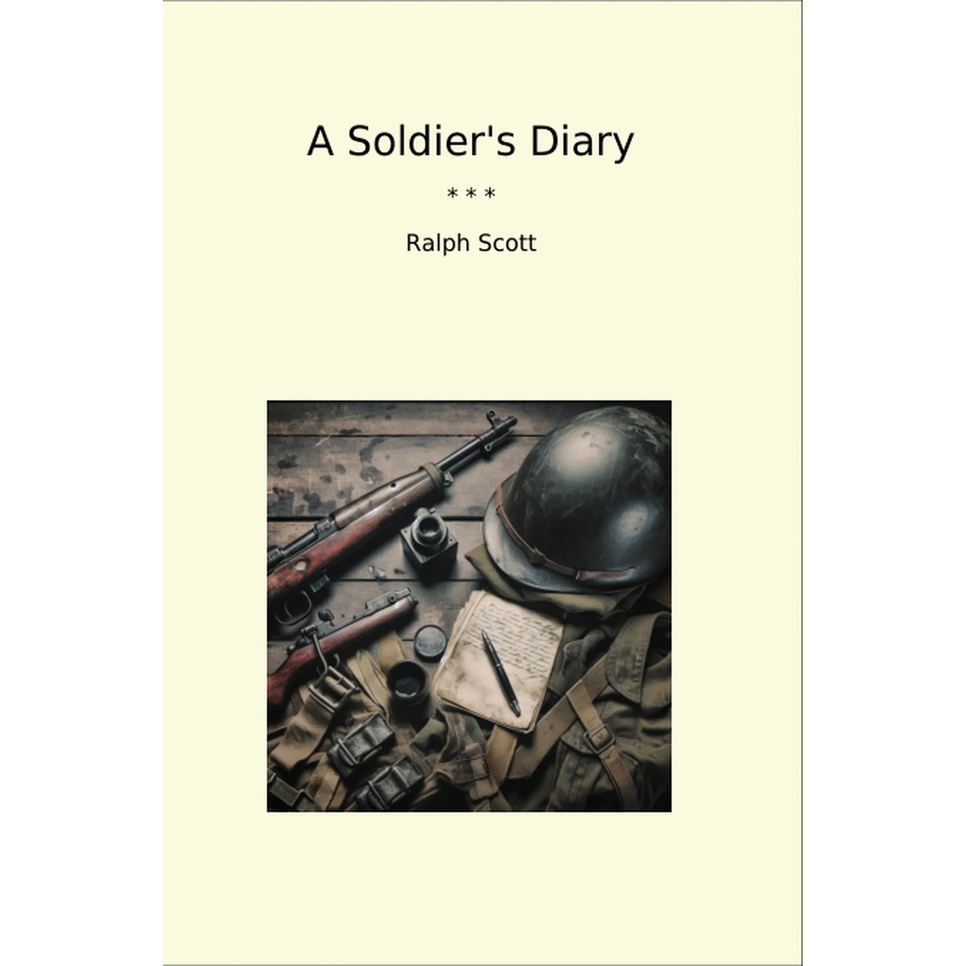 Book cover A Soldier's Diary
