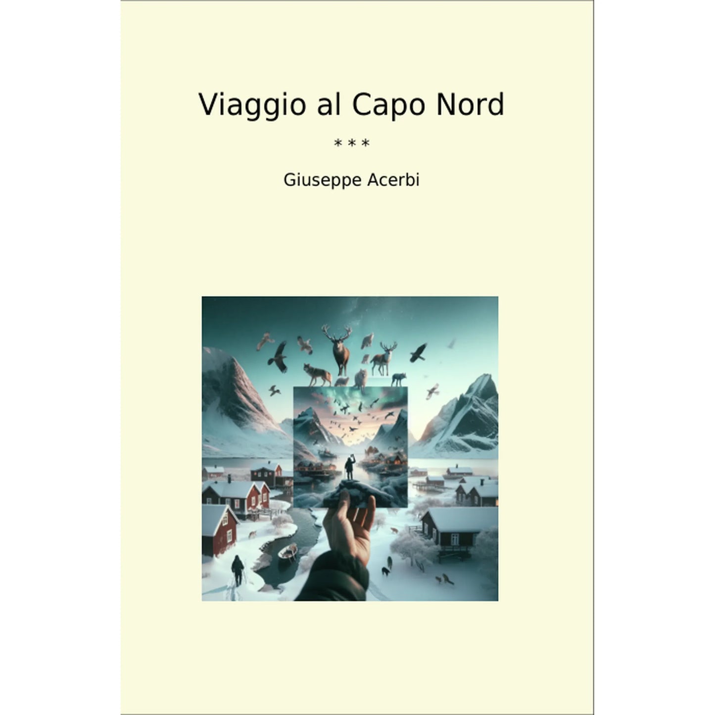 Book cover Viaggio al Capo Nord