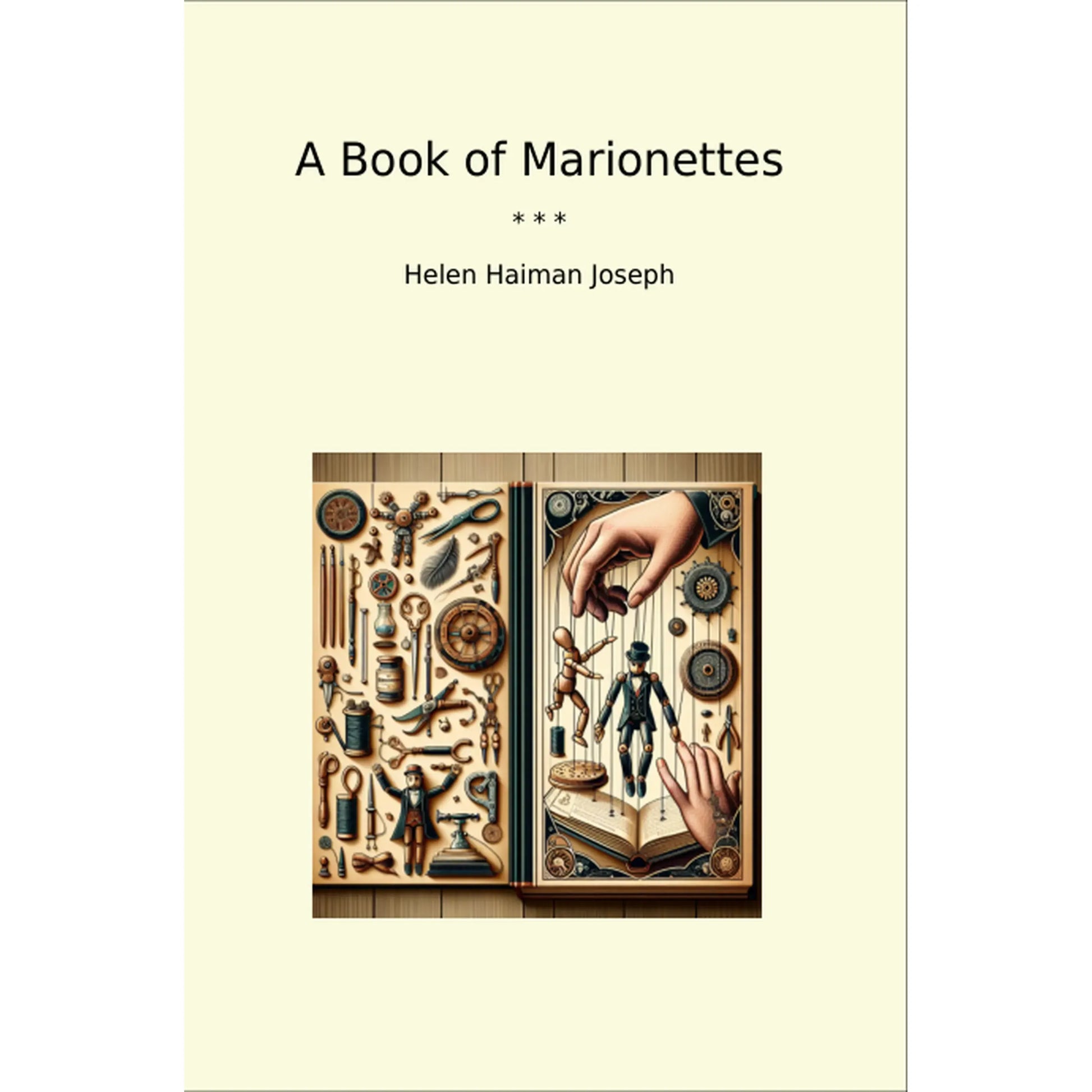 Book cover A Book of Marionettes