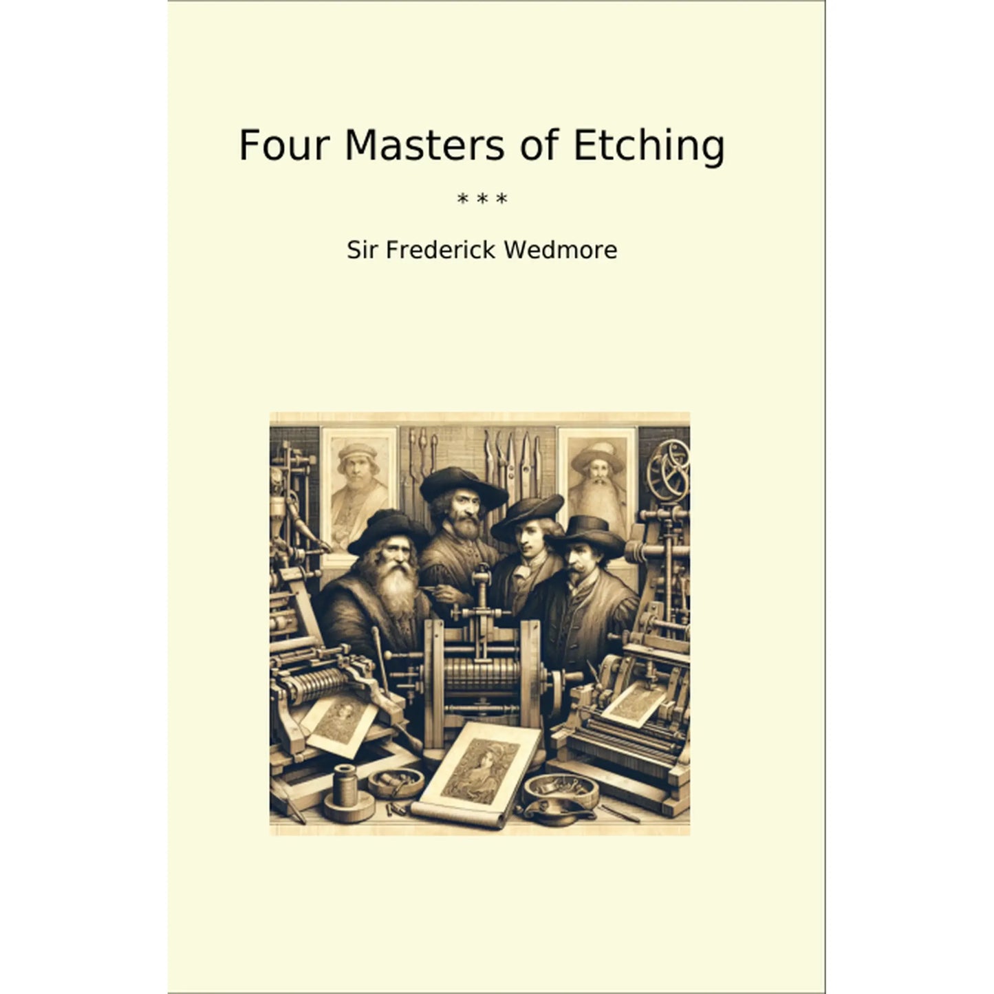 Book cover Four Masters of Etching