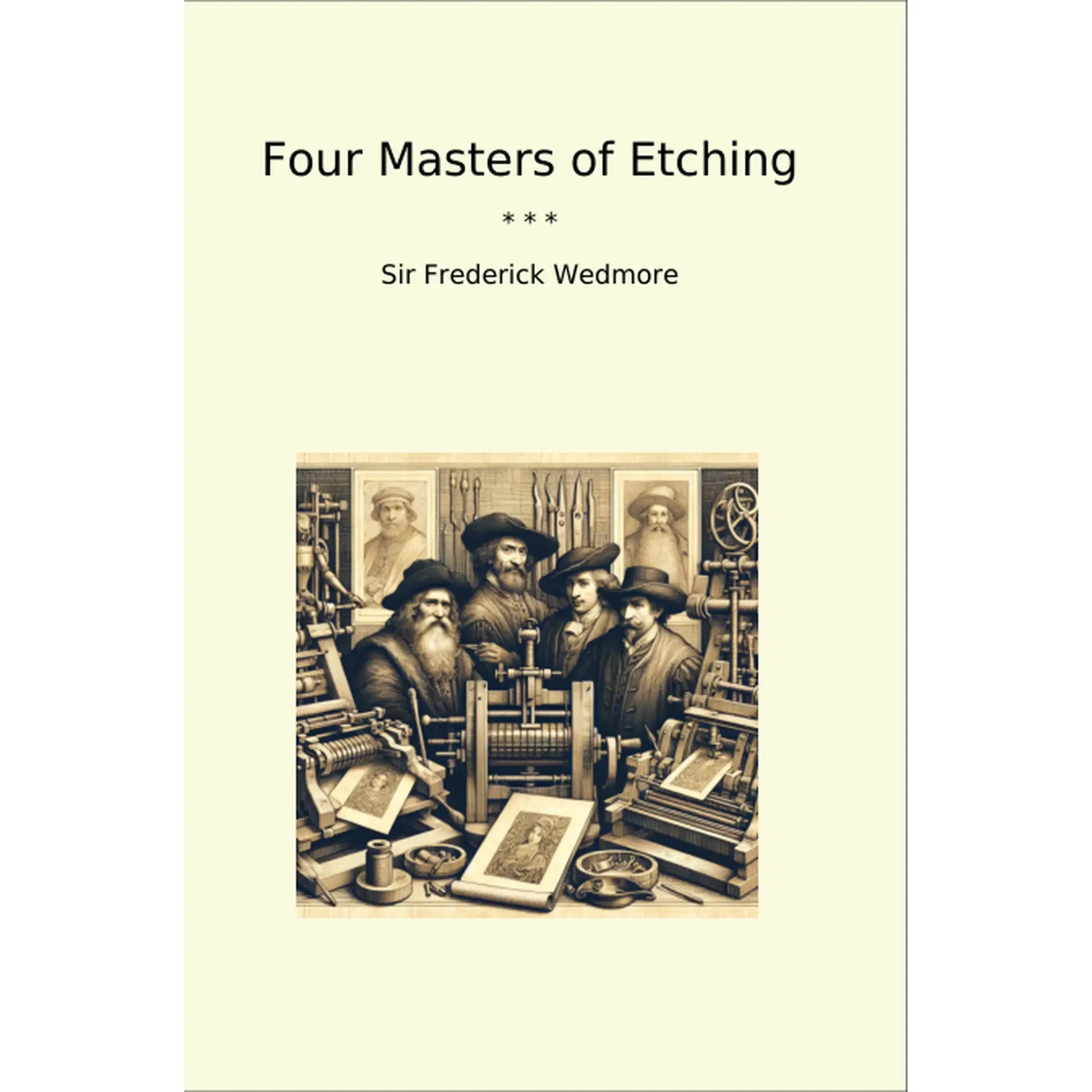 Book cover Four Masters of Etching