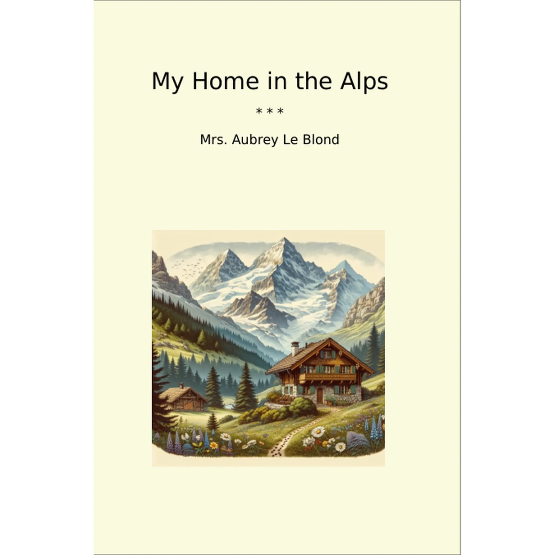 Book cover My Home in the Alps