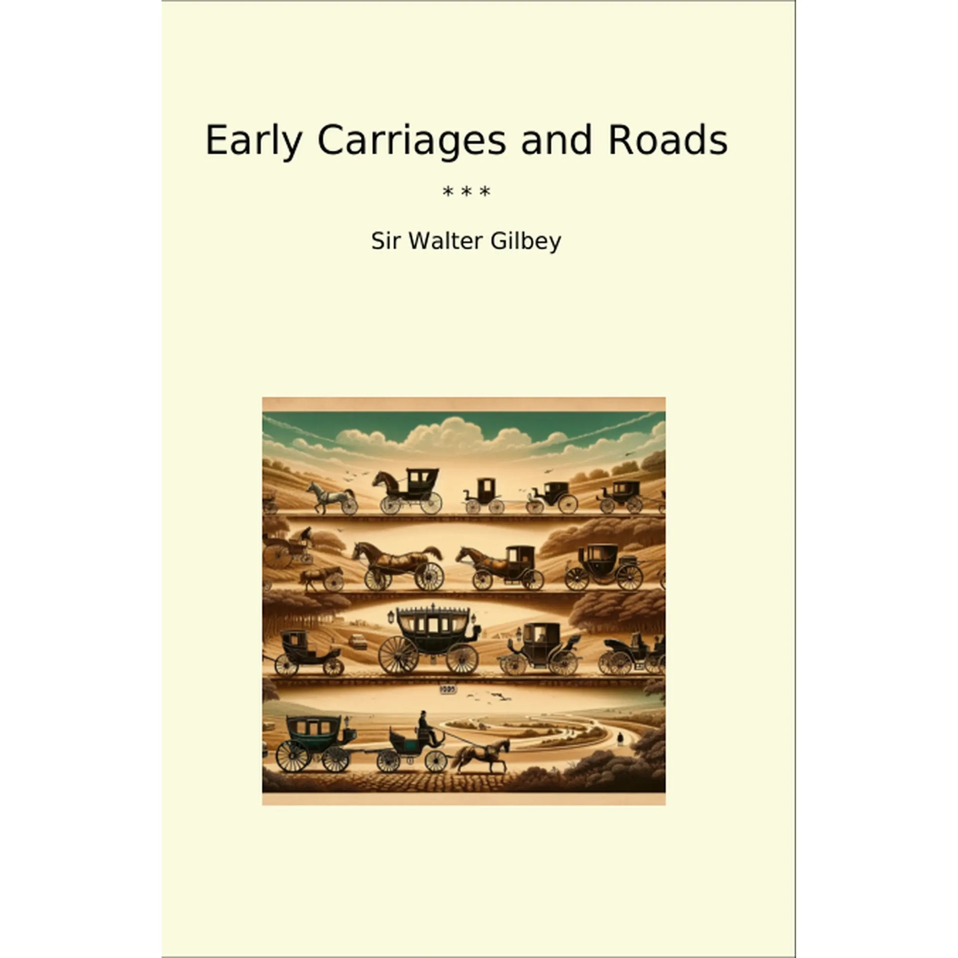 Book cover Early Carriages and Roads
