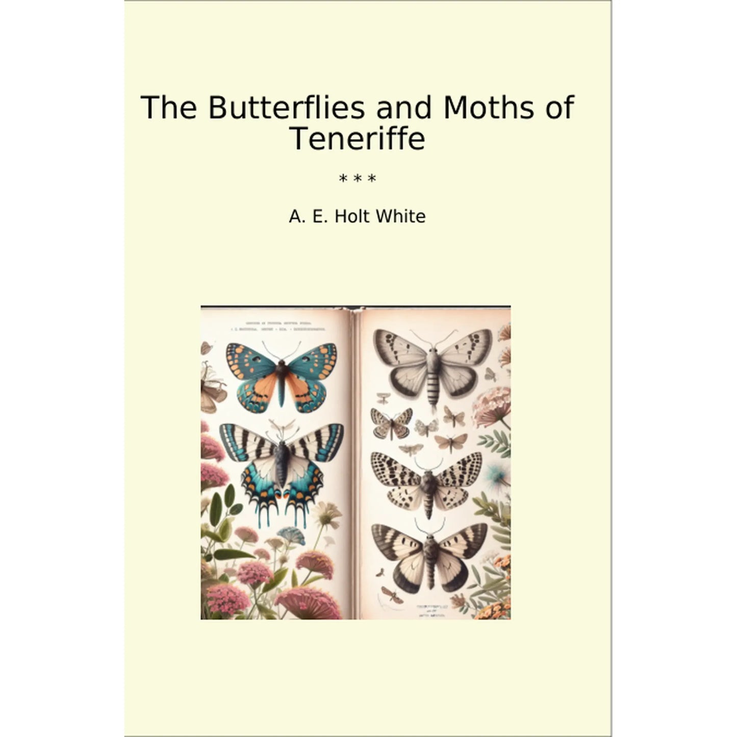Book cover The Butterflies and Moths of Teneriffe