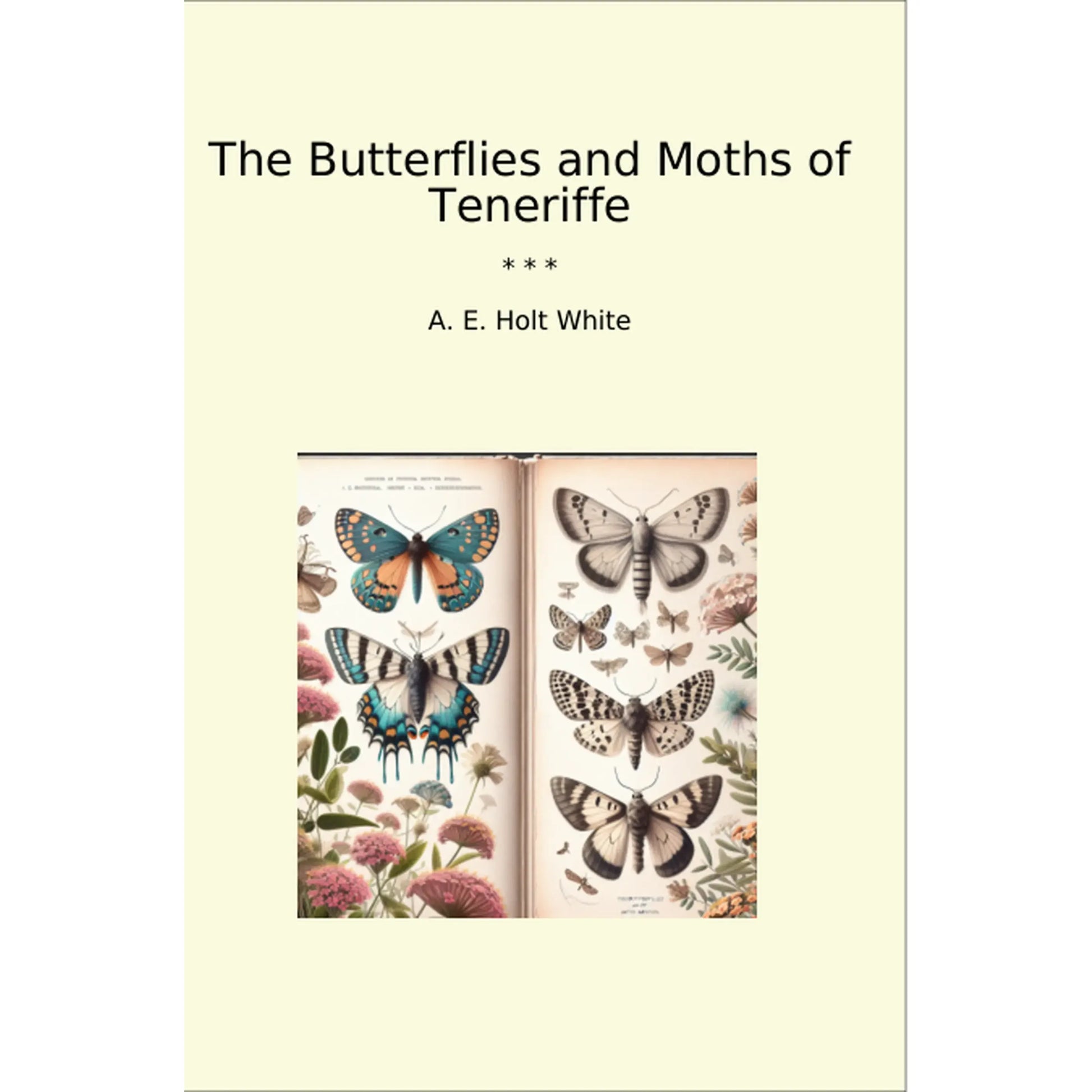 Book cover The Butterflies and Moths of Teneriffe