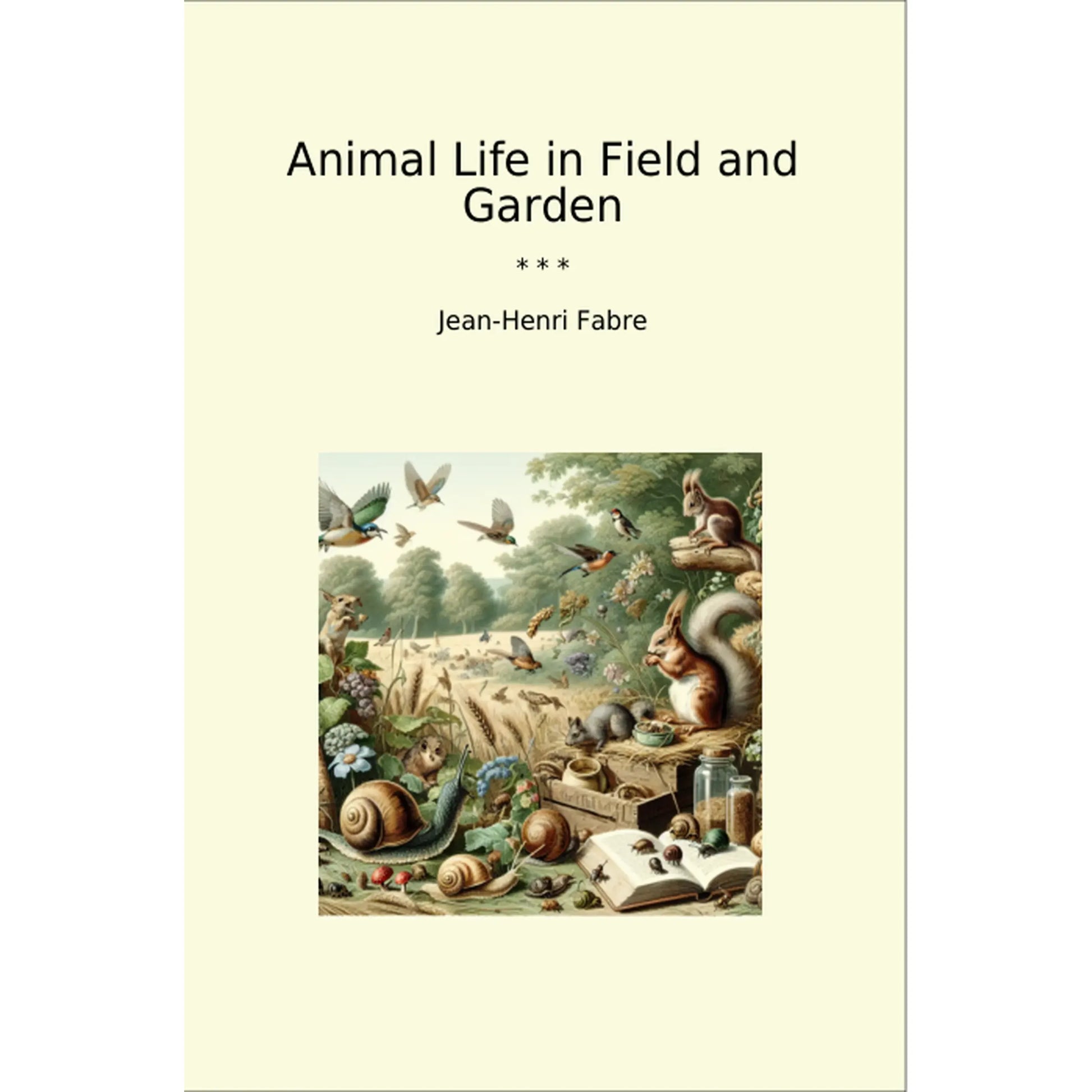 Book cover Animal Life in Field and Garden