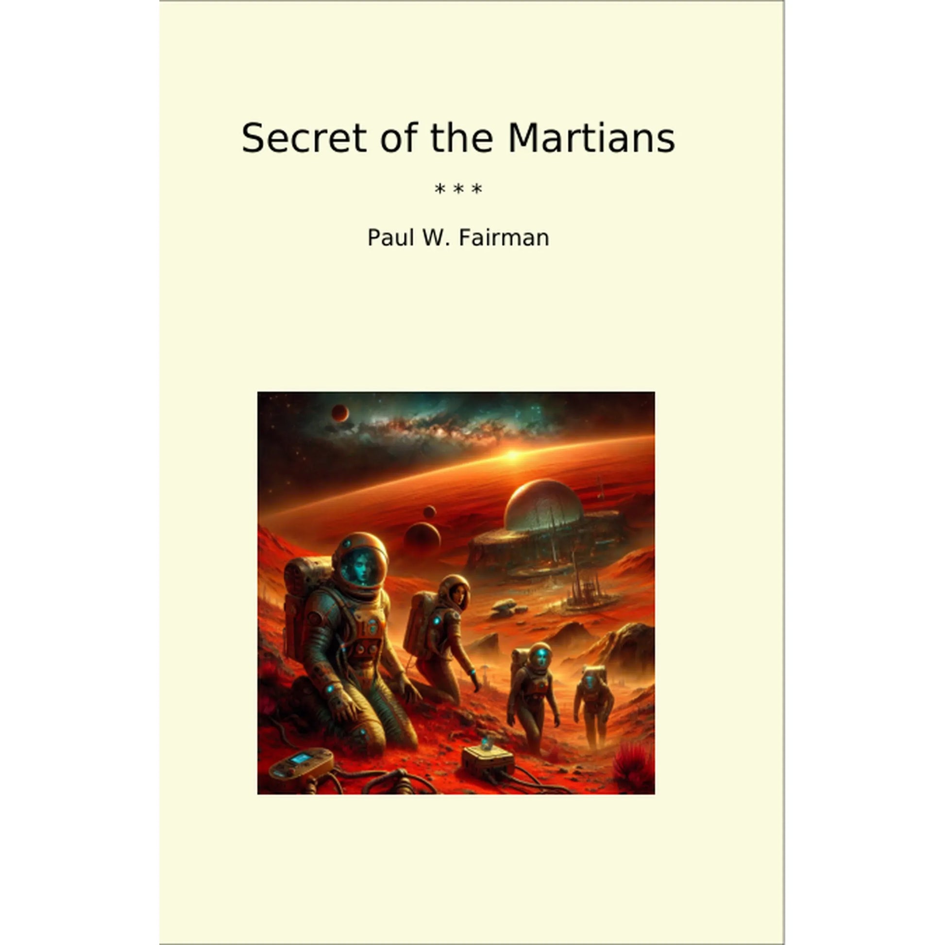 Book cover Secret of the Martians