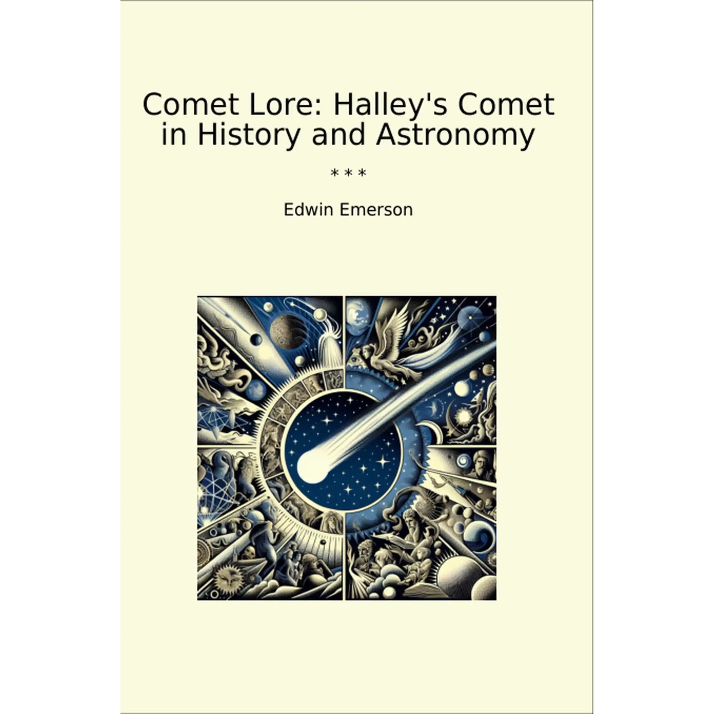 Book cover Comet Lore: Halley's Comet in History and Astronomy