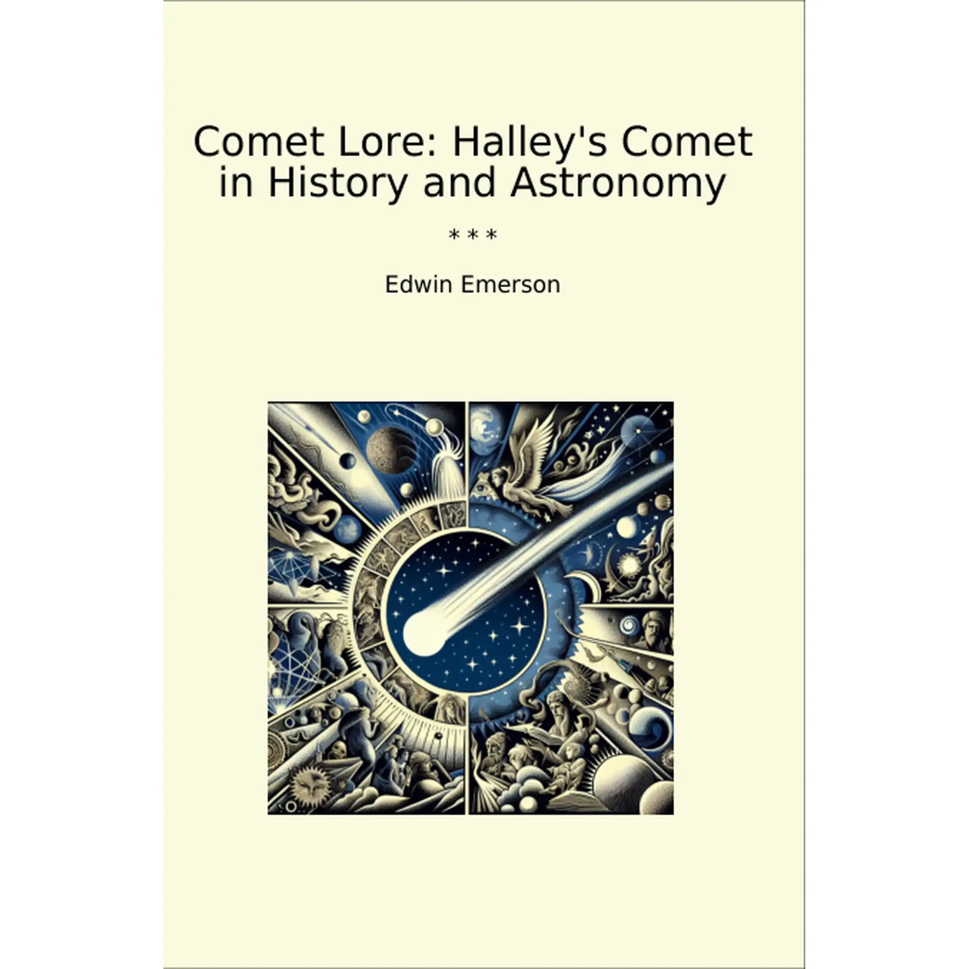 Book cover Comet Lore: Halley's Comet in History and Astronomy