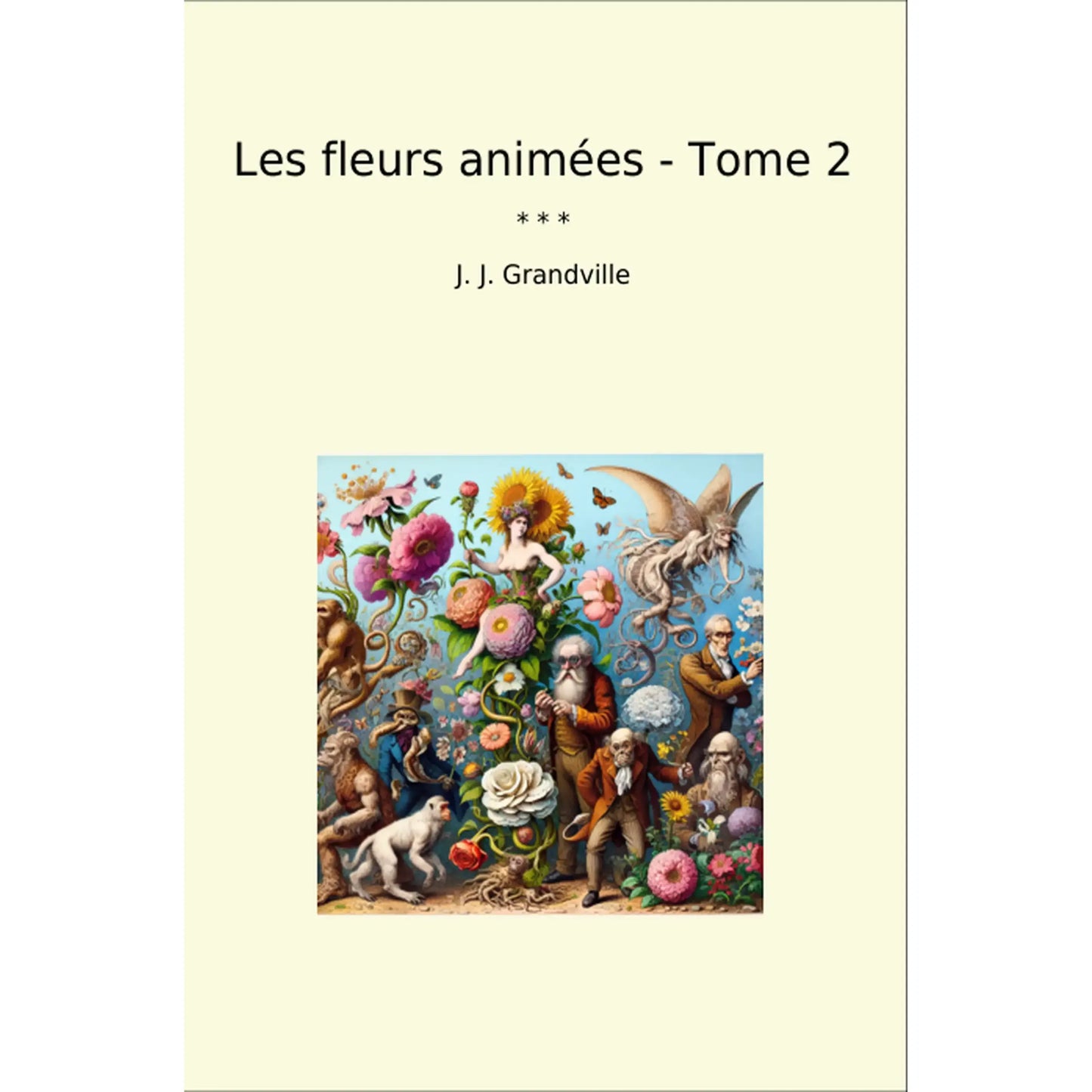 Book cover Les fleurs animées - Tome 2