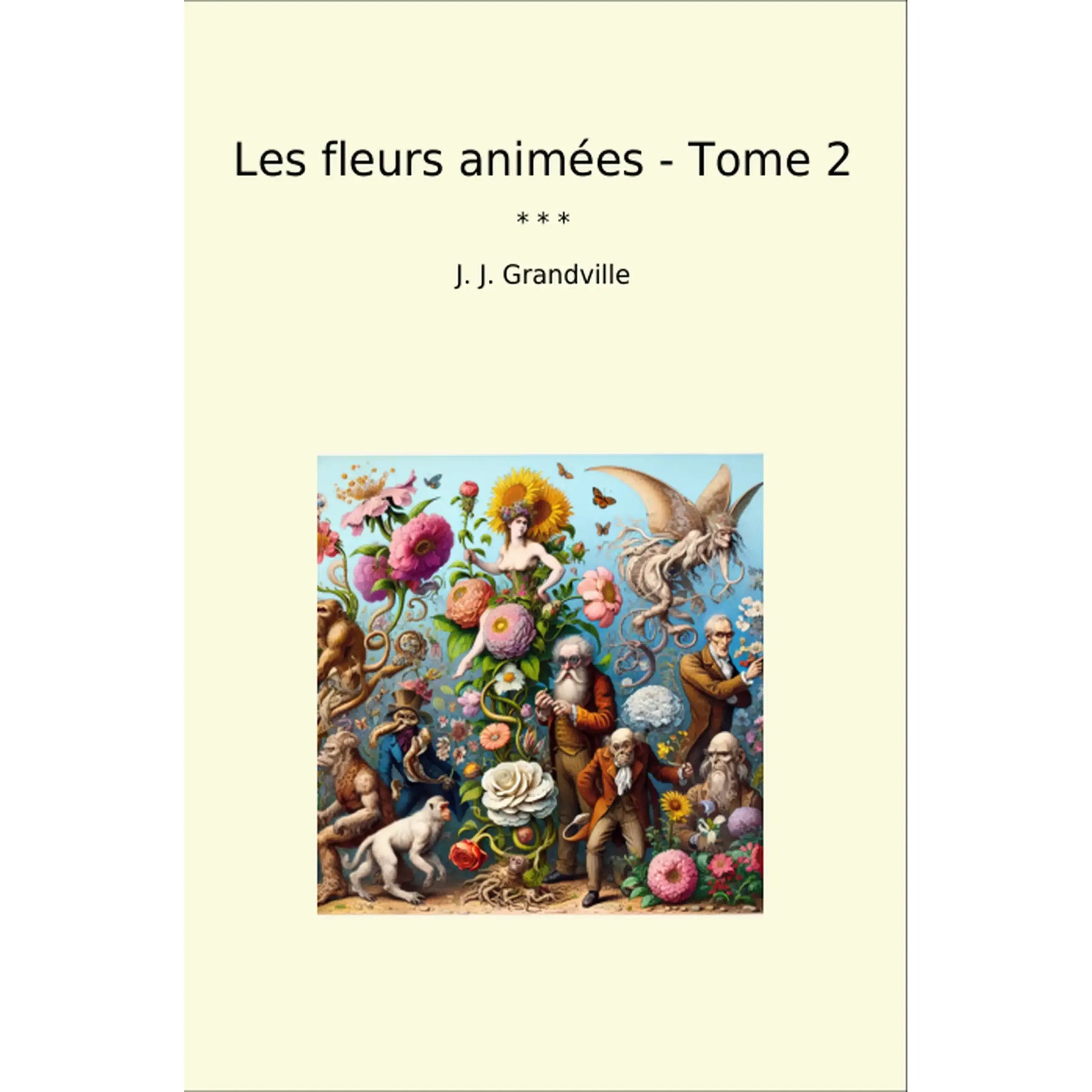 Book cover Les fleurs animées - Tome 2