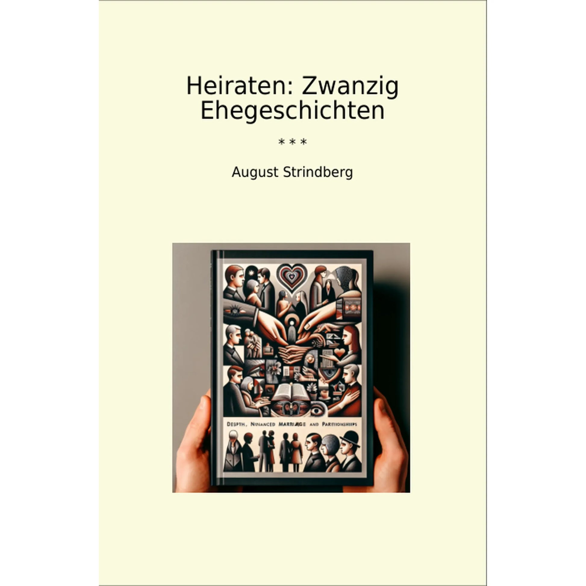 Book cover Heiraten: Zwanzig Ehegeschichten