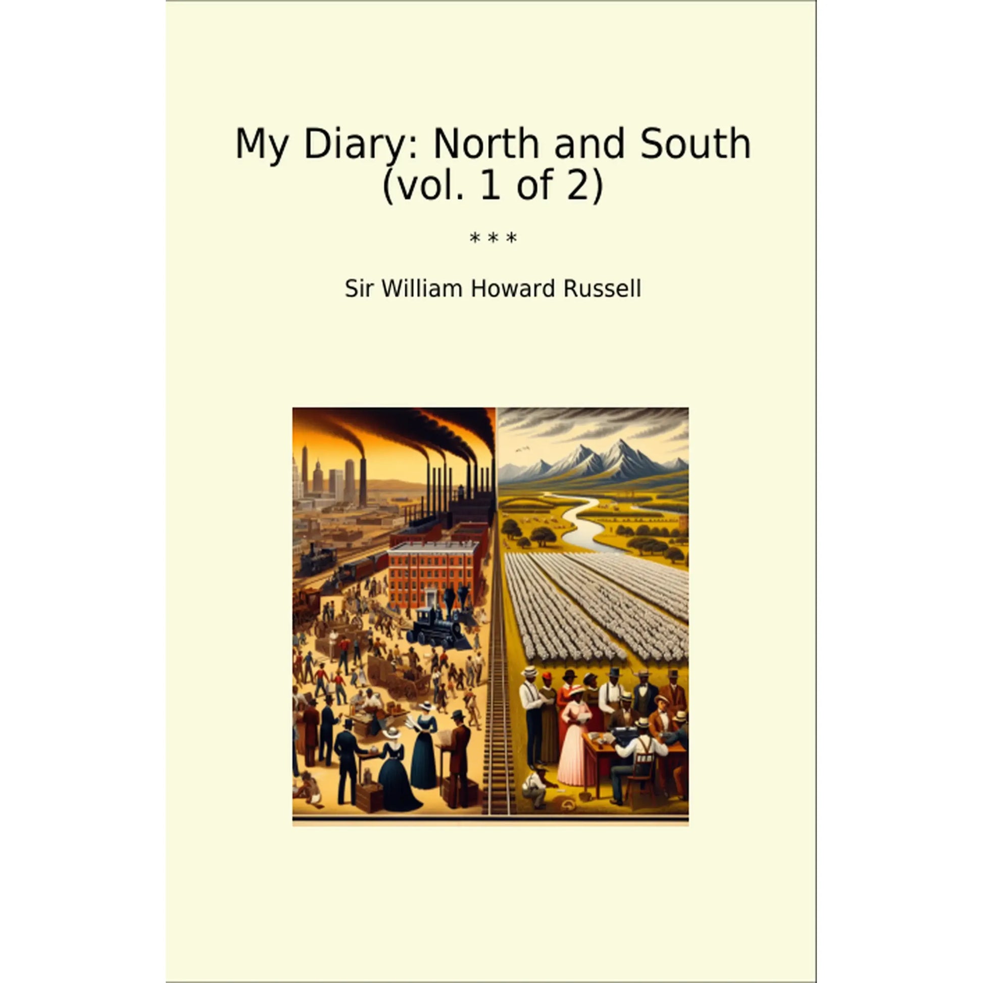 Book cover My Diary: North and South (vol. 1 of 2)