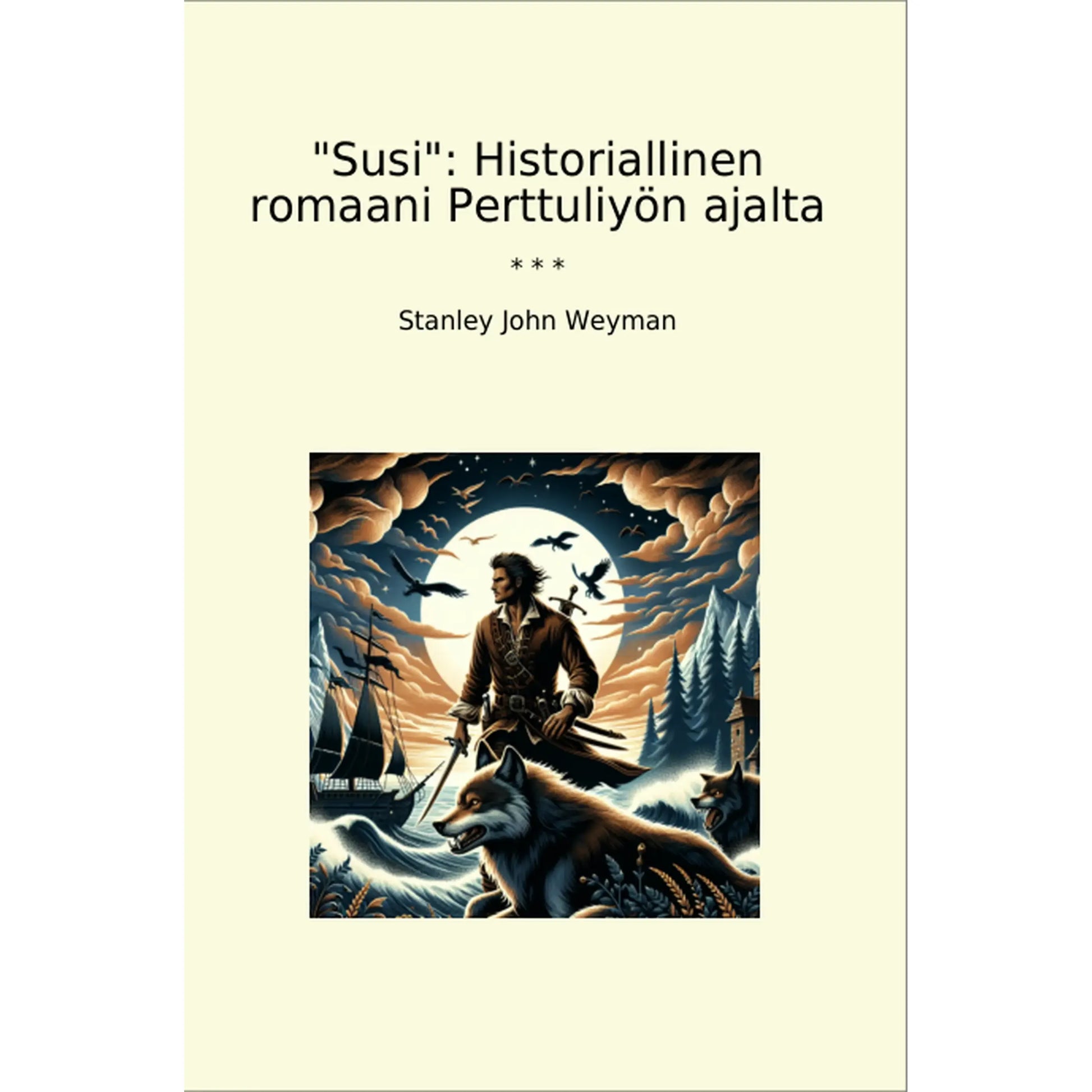 Book cover "Susi": Historiallinen romaani Perttuliyön ajalta