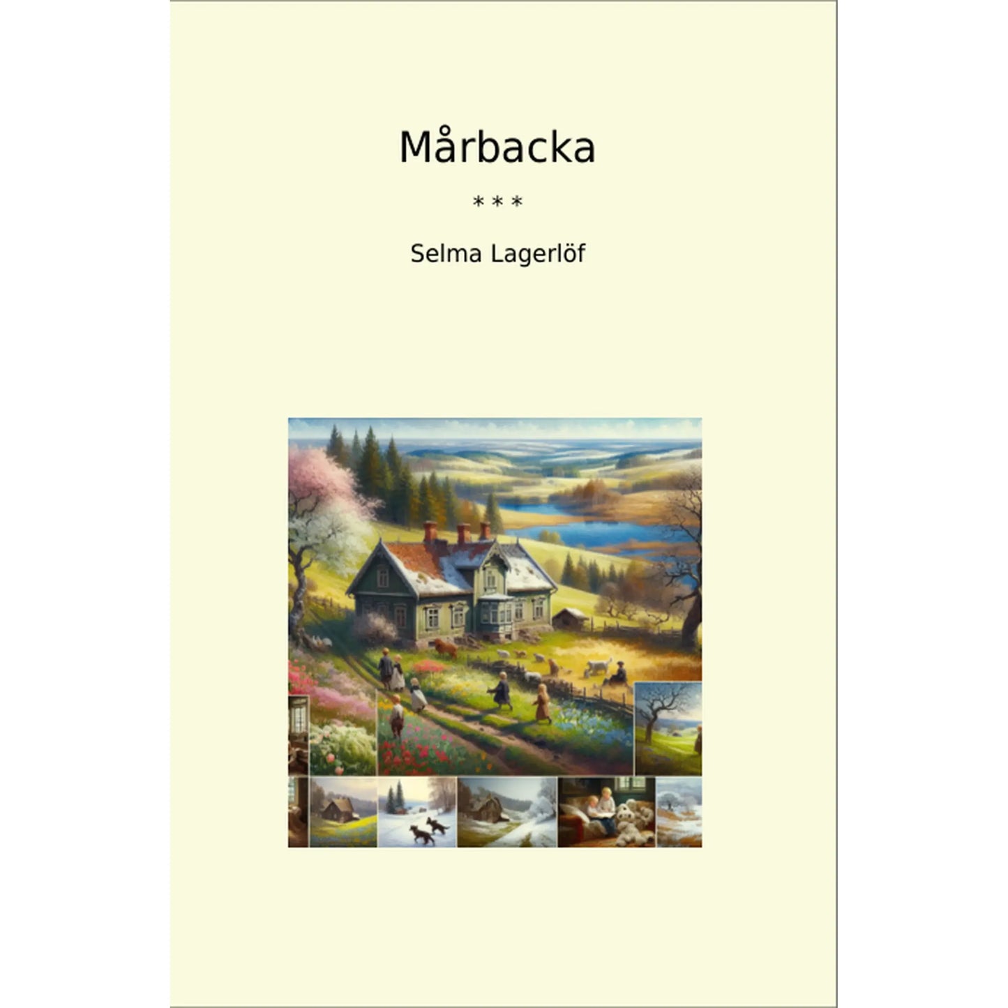 Book cover Mårbacka