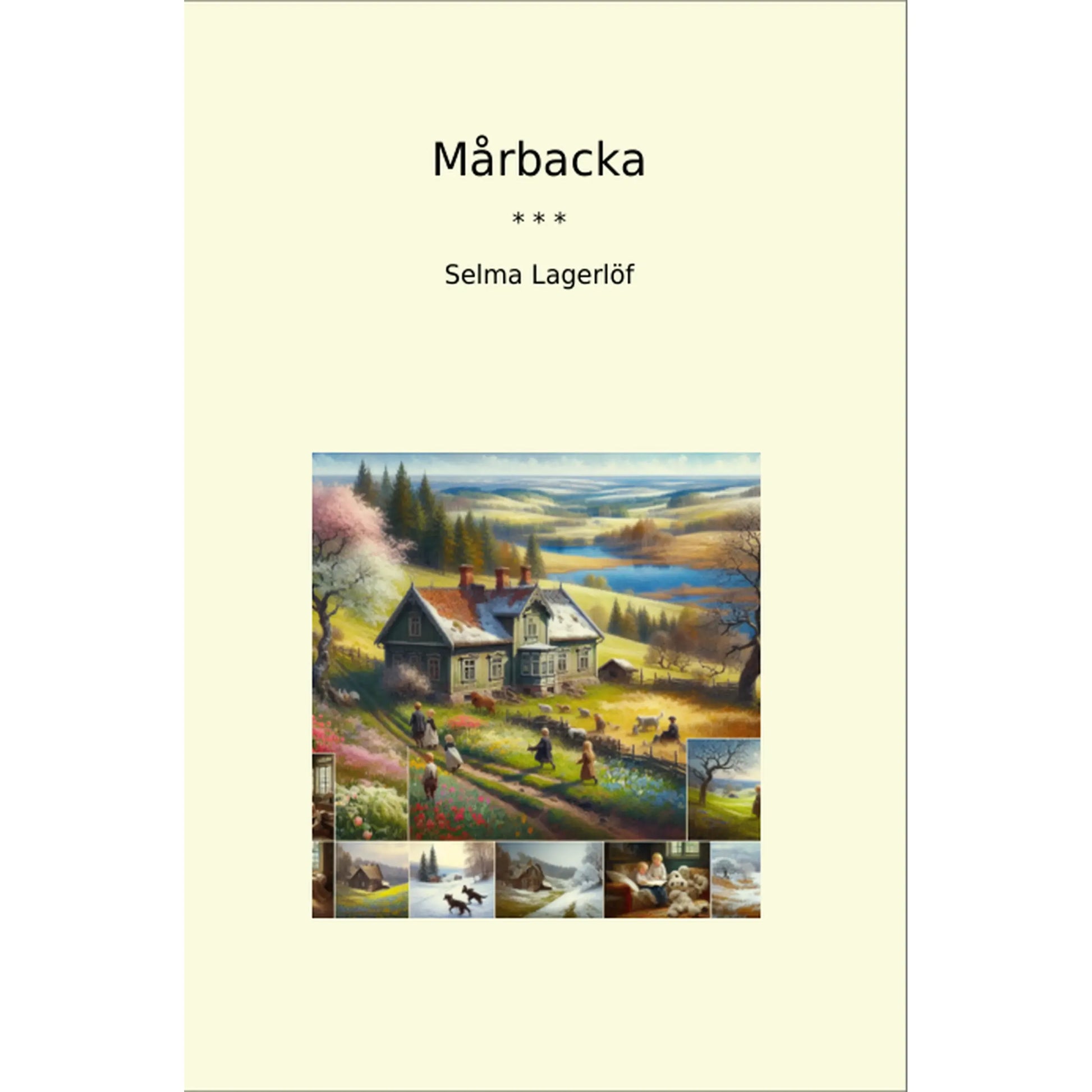 Book cover Mårbacka