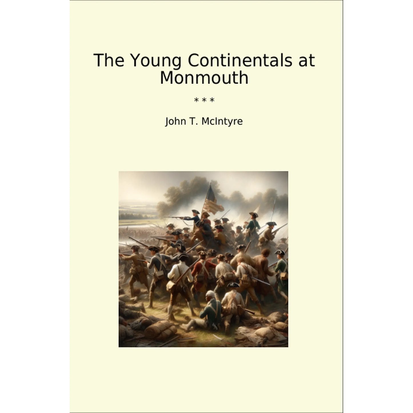 Book cover The Young Continentals at Monmouth