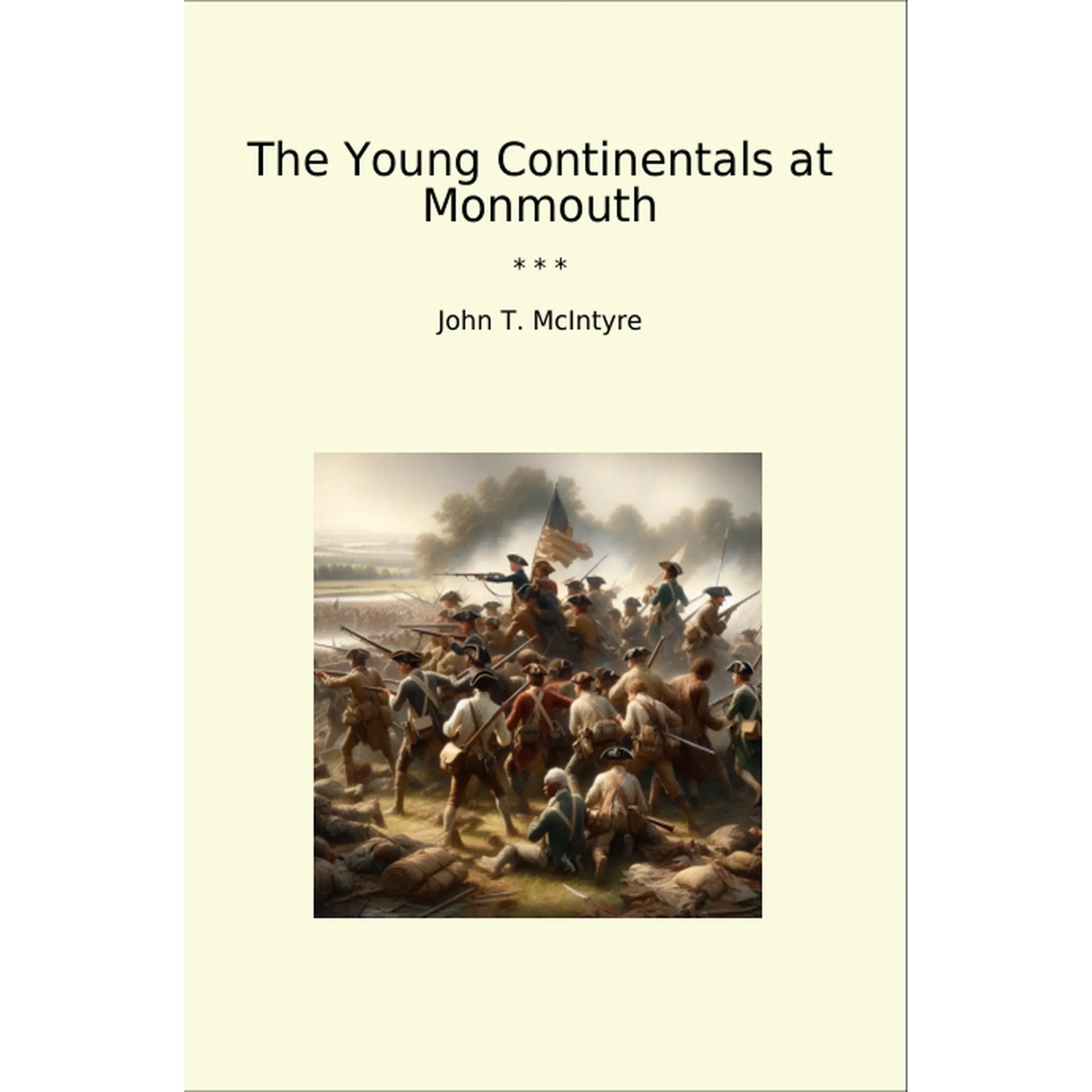 Book cover The Young Continentals at Monmouth