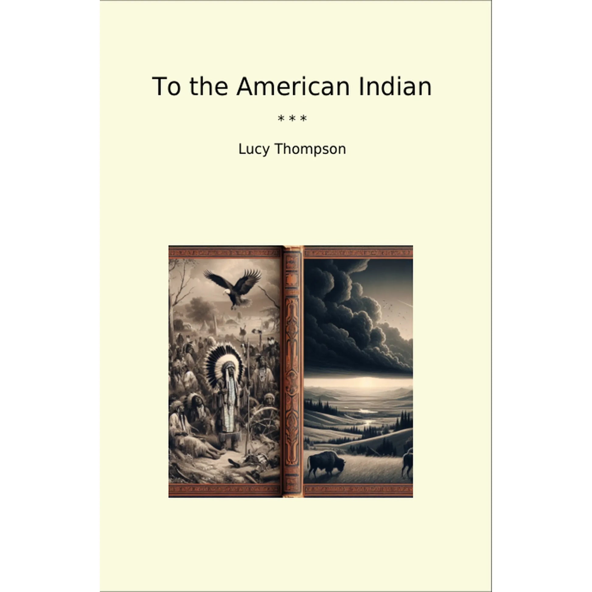 Book cover To the American Indian