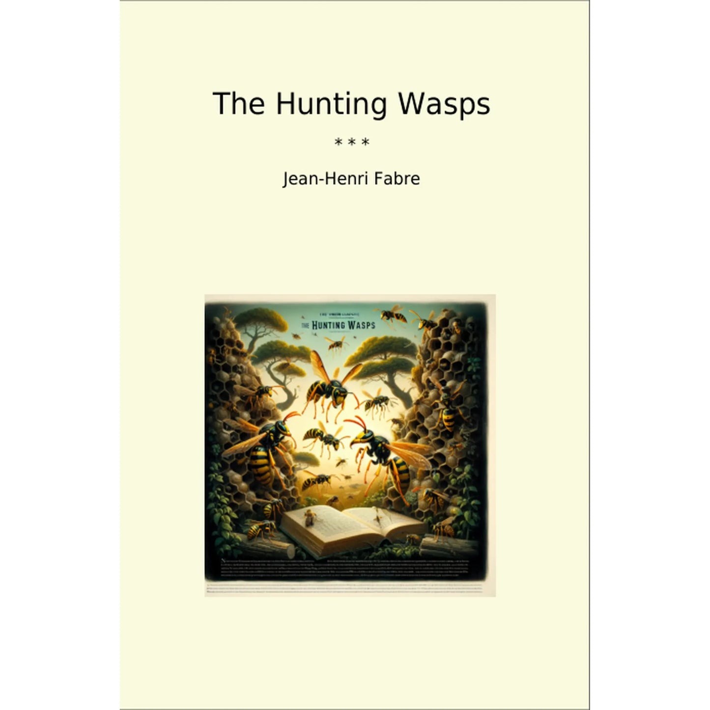 Book cover The Hunting Wasps