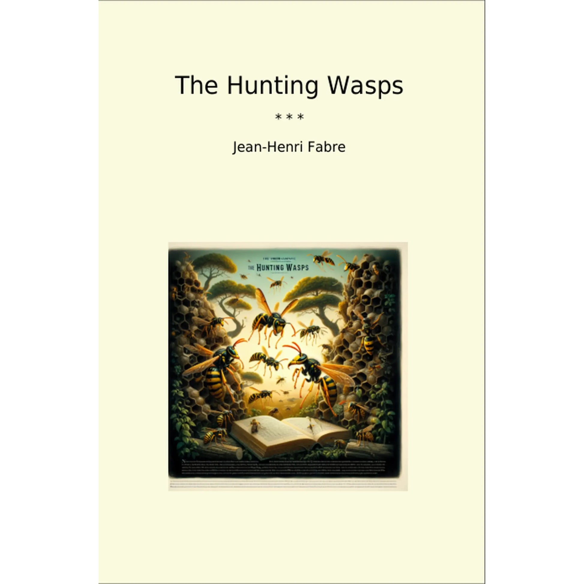 Book cover The Hunting Wasps