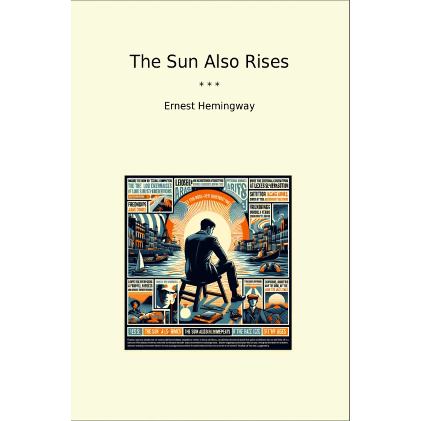 Book cover The Sun Also Rises