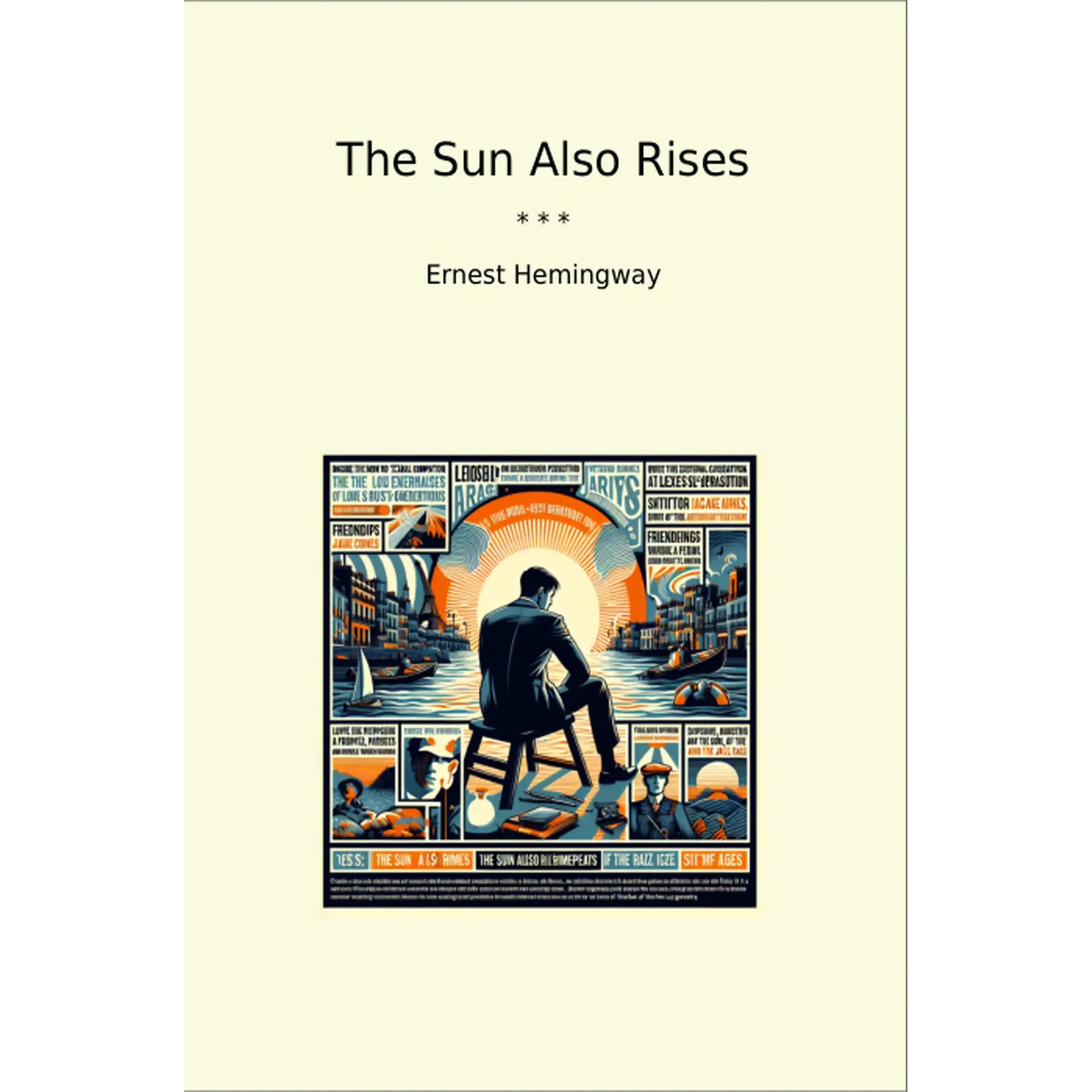 Book cover The Sun Also Rises