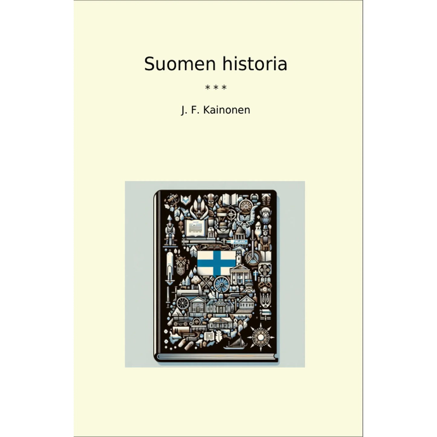 Book cover Suomen historia