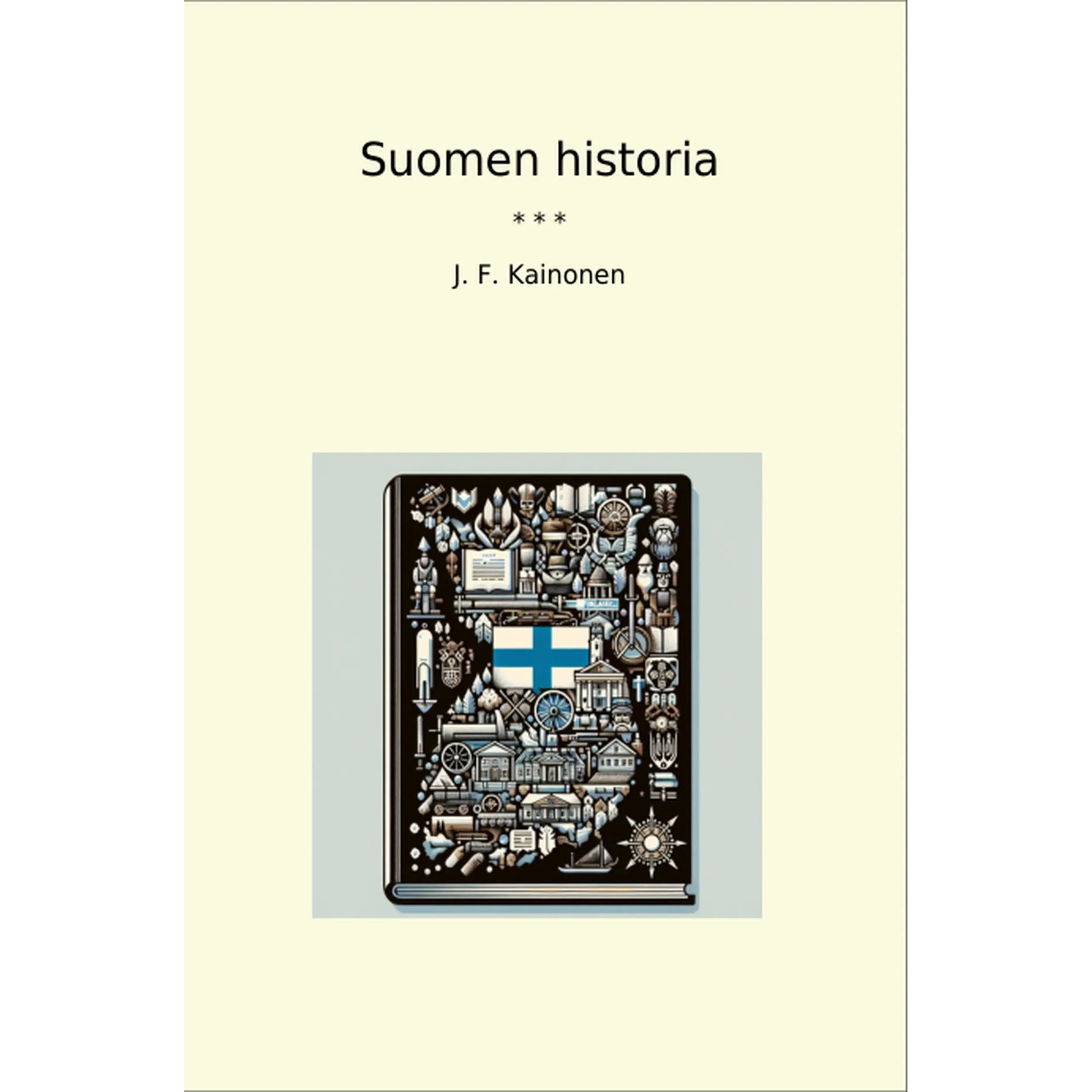 Book cover Suomen historia