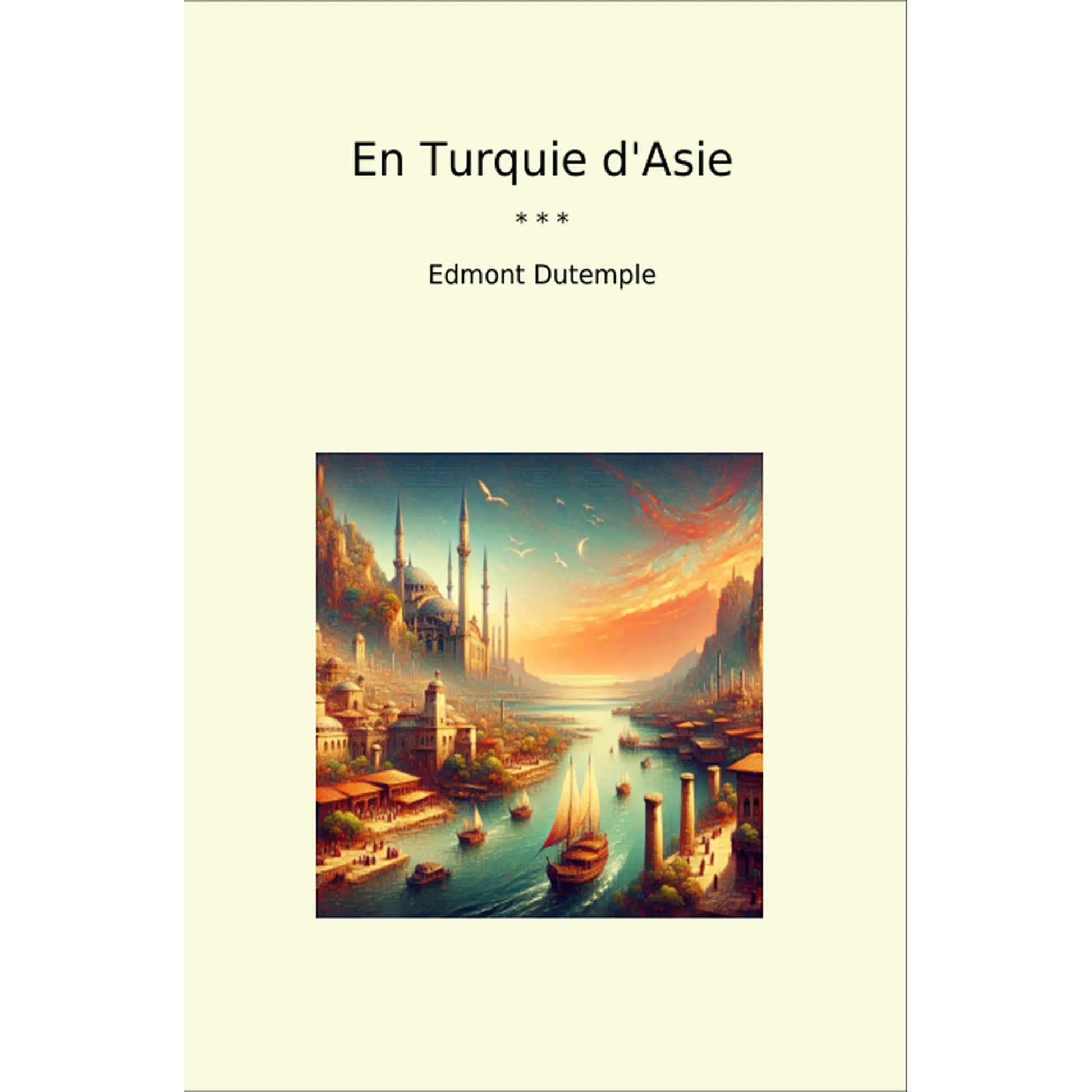 Book cover En Turquie d'Asie