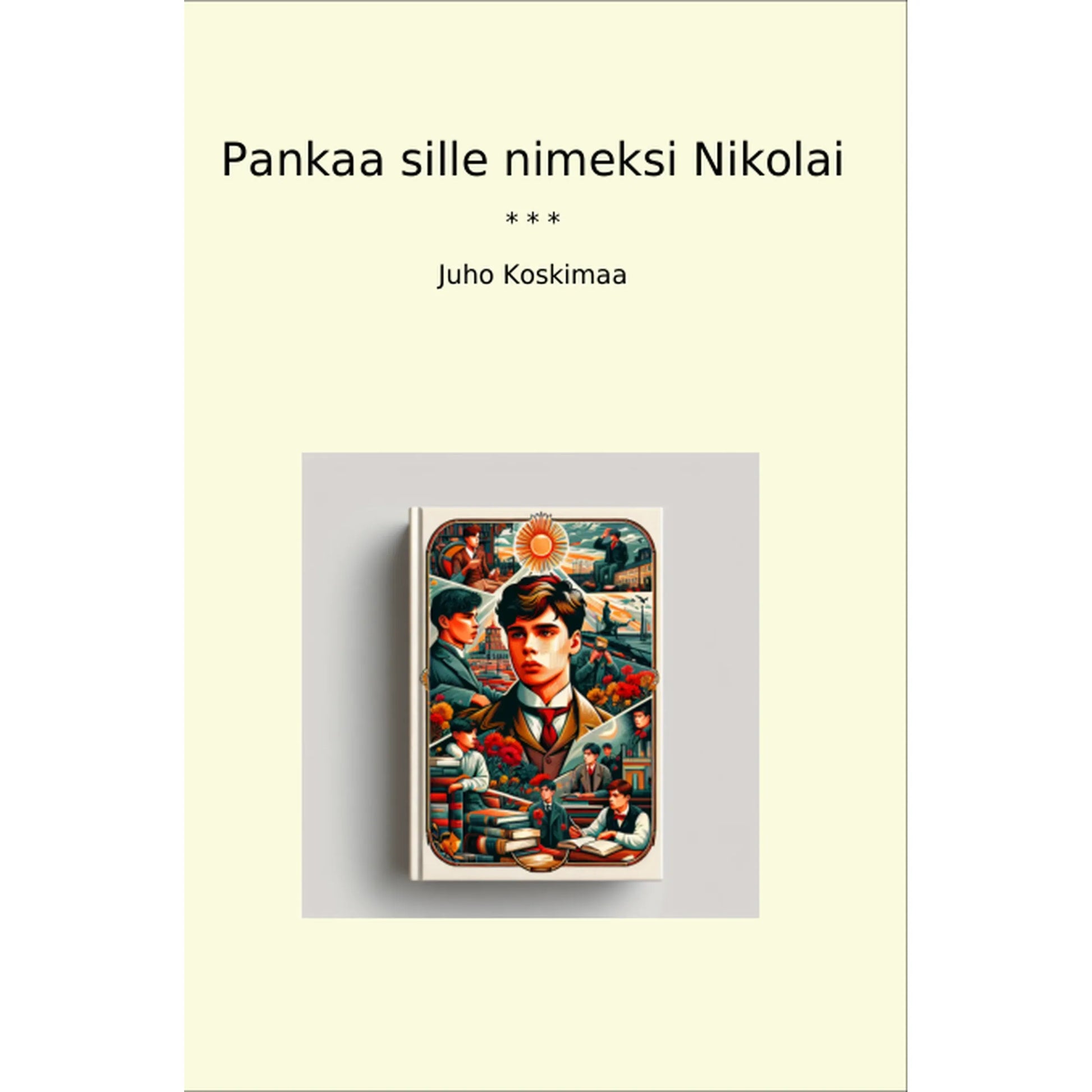 Book cover Pankaa sille nimeksi Nikolai