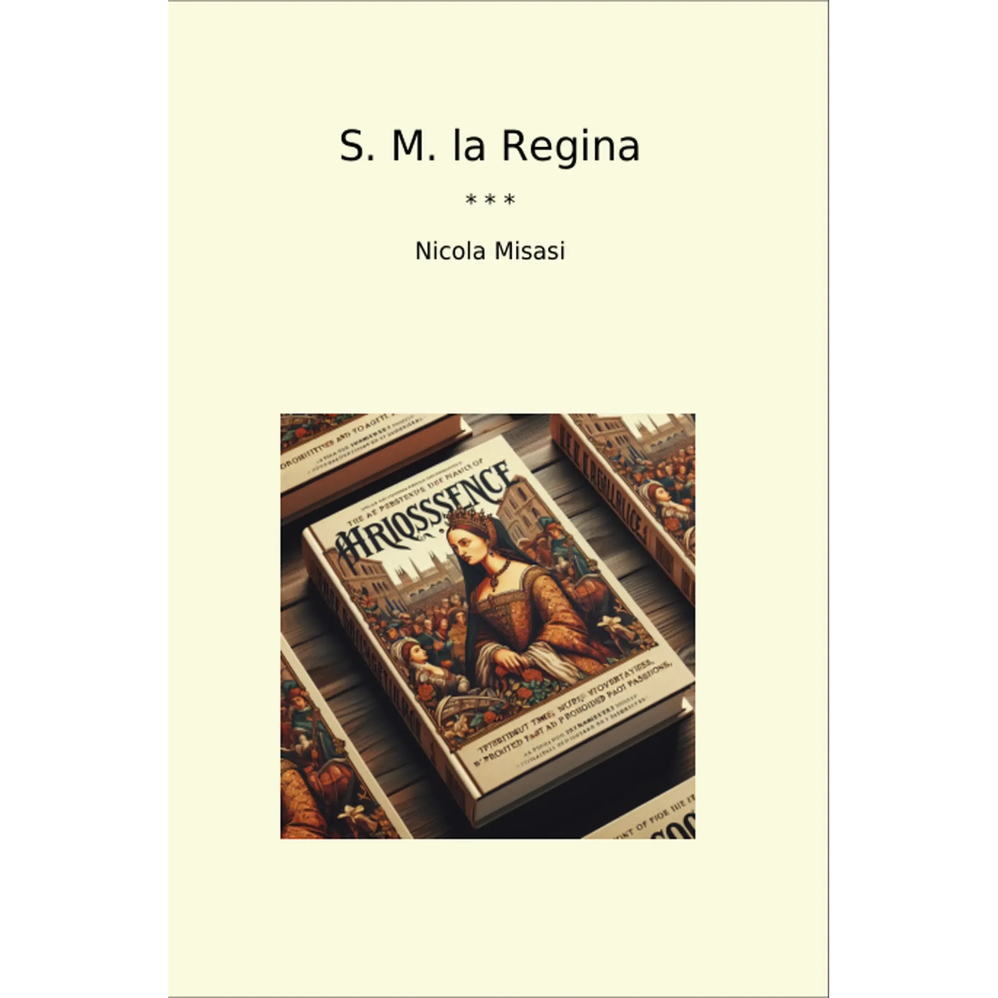 Book cover S. M. la Regina