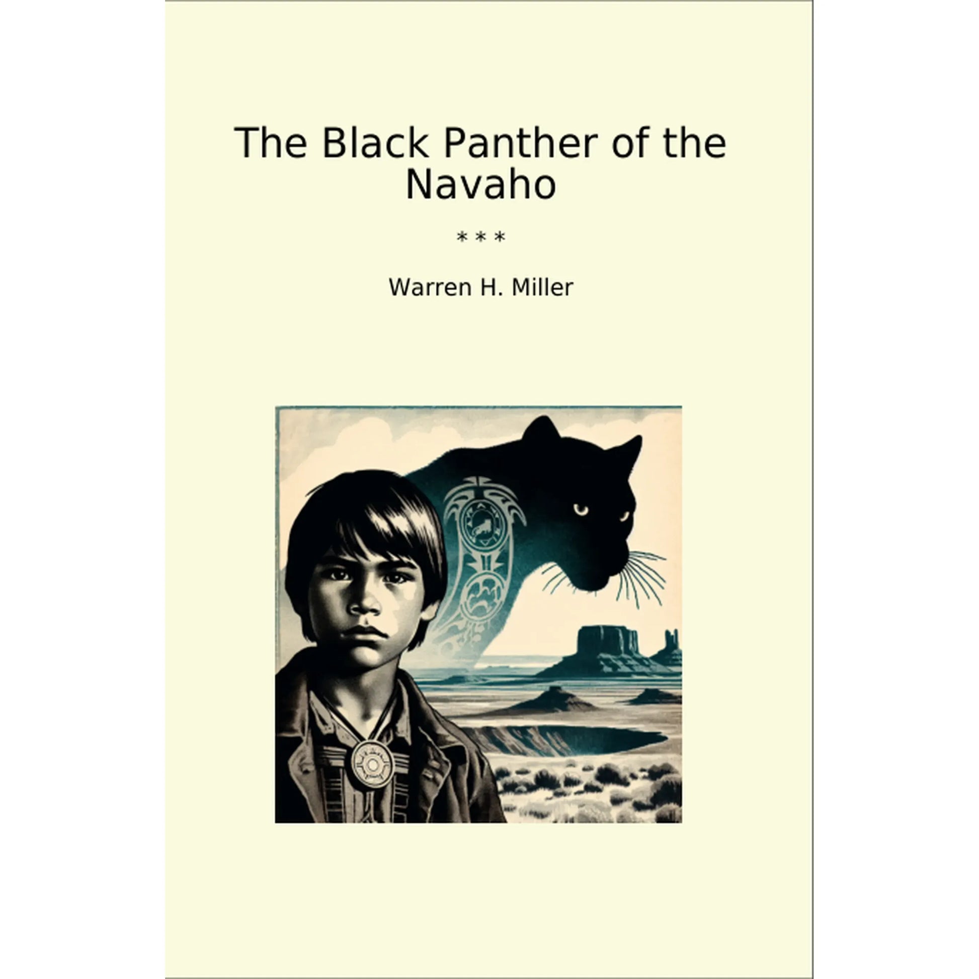 Book cover The Black Panther of the Navaho