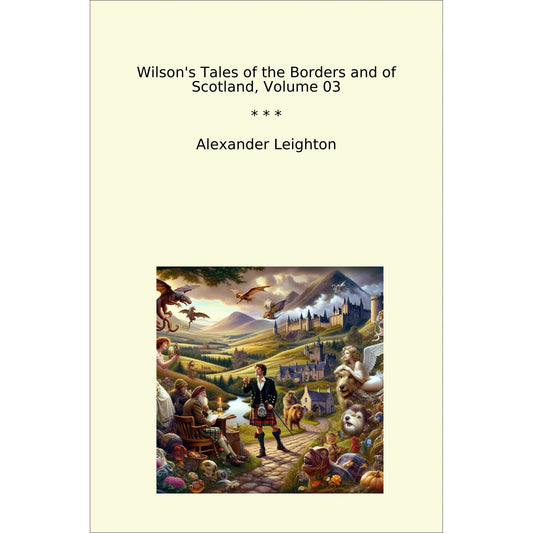 Book cover Wilson's Tales of the Borders and of Scotland, Volume 03