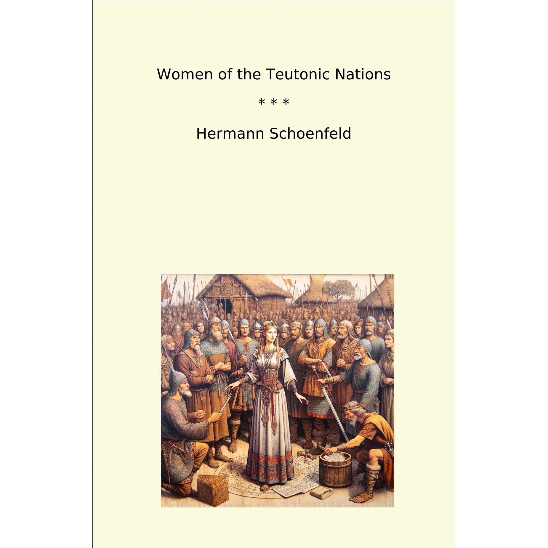 Book cover Women of the Teutonic Nations