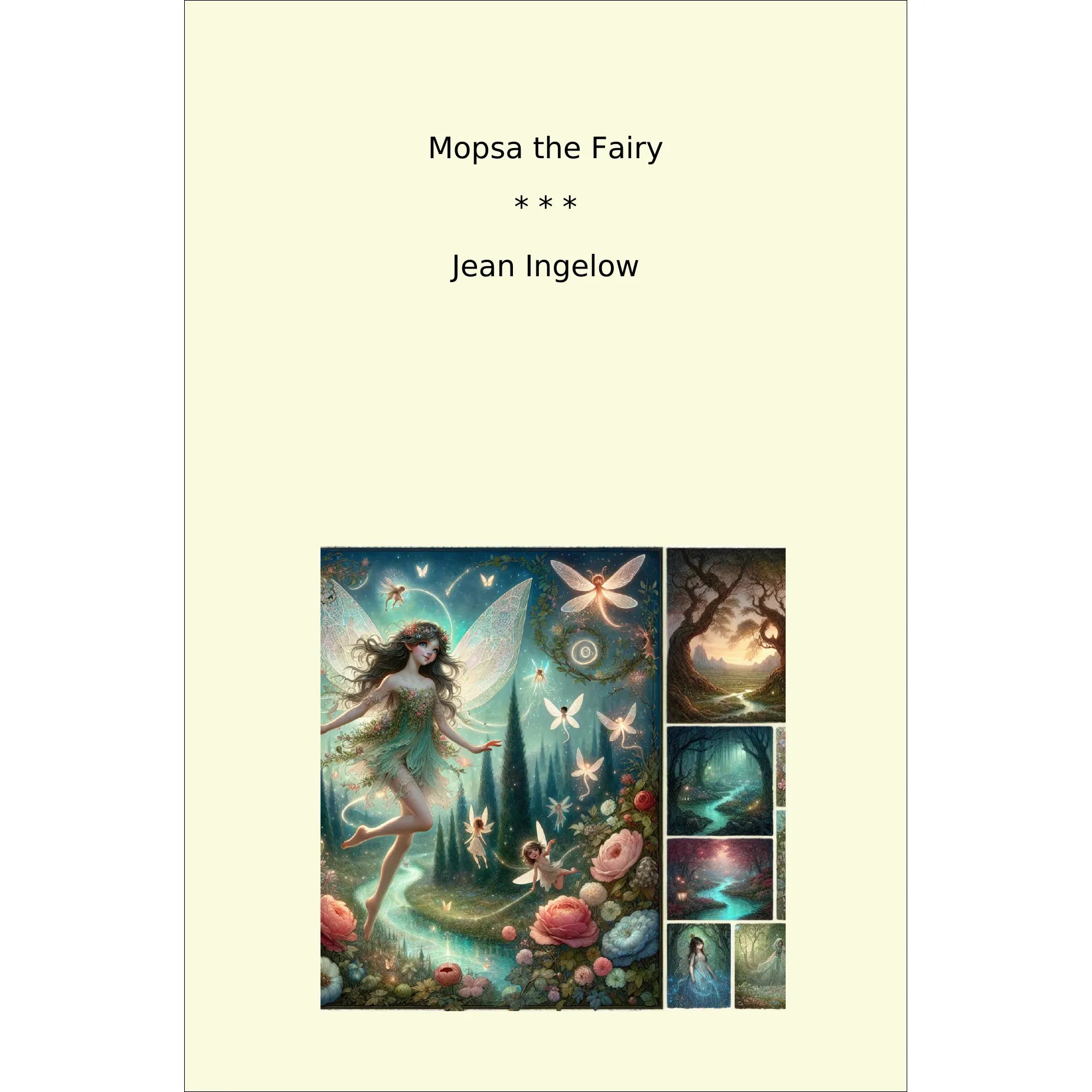 Book cover Mopsa the Fairy