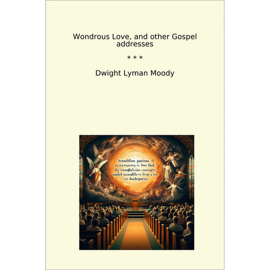 Book cover Wondrous Love, and other Gospel addresses