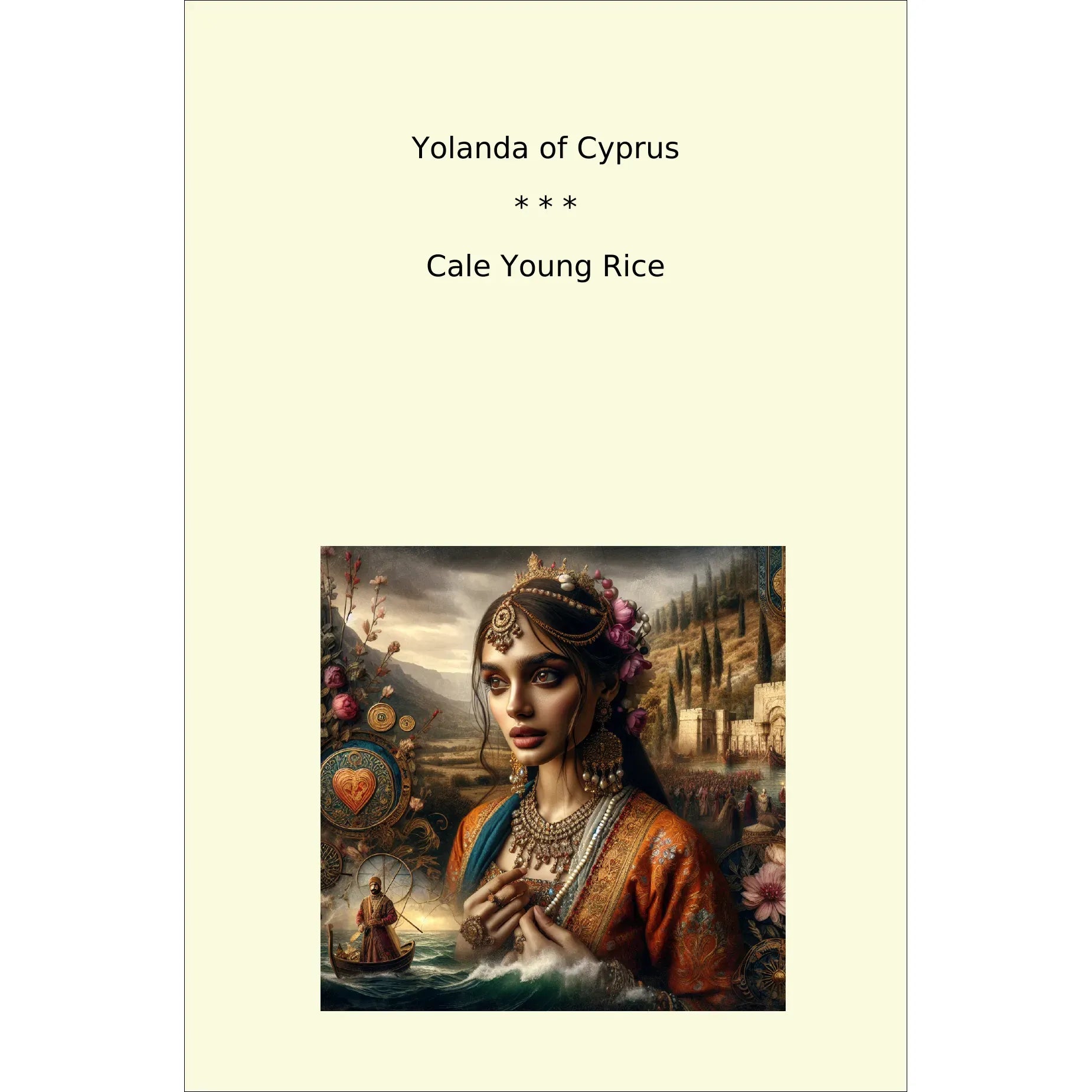 Book cover Yolanda of Cyprus