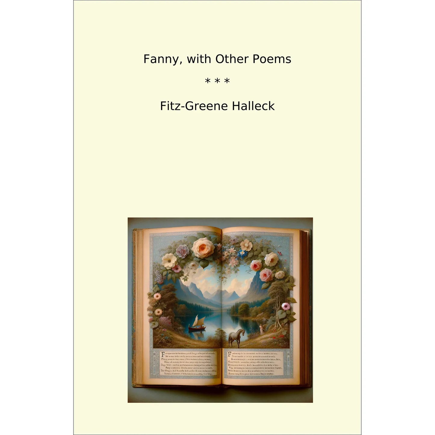 Book cover Fanny, with Other Poems